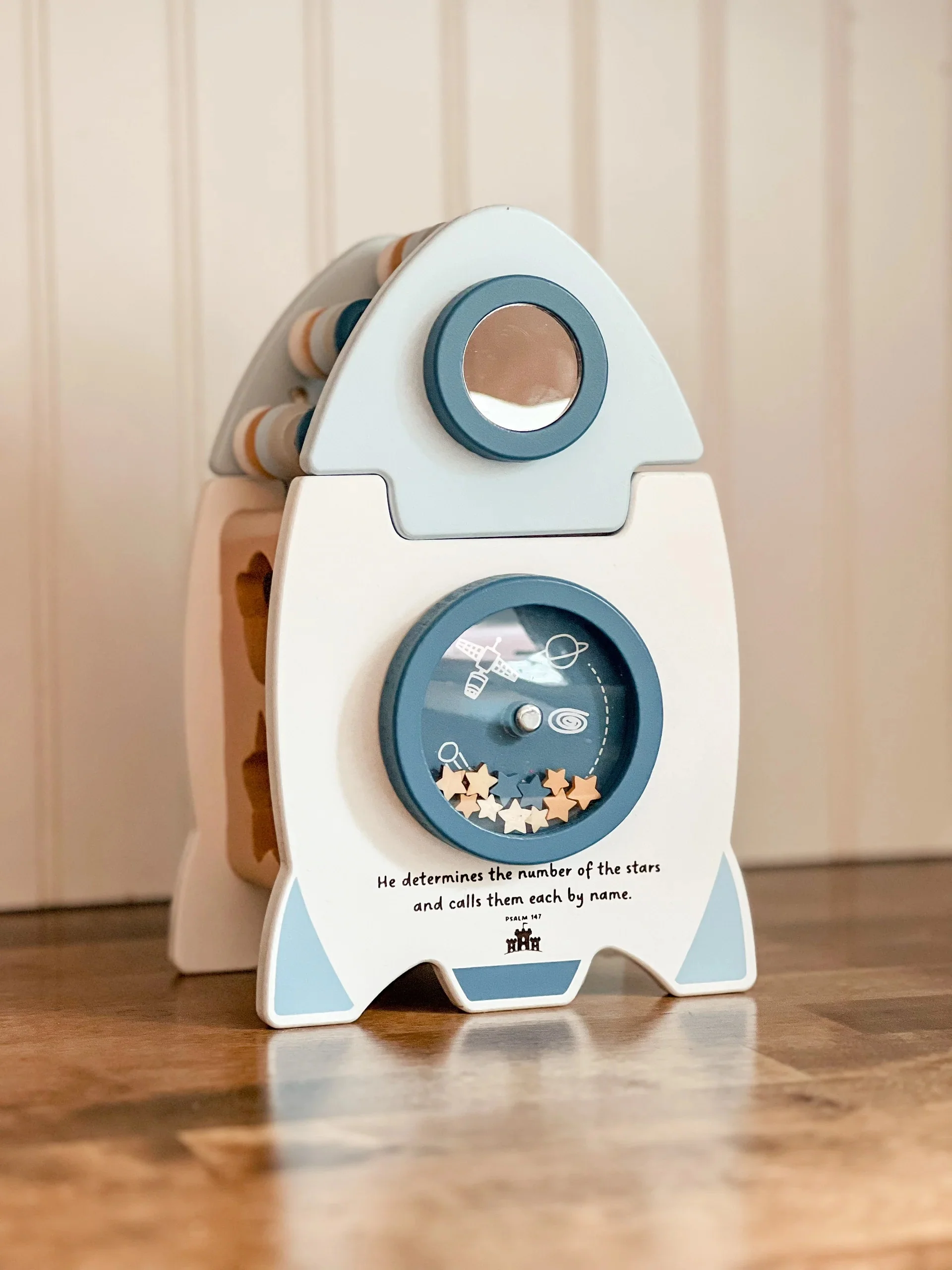 Galactic Glory Wooden Spaceship Toy