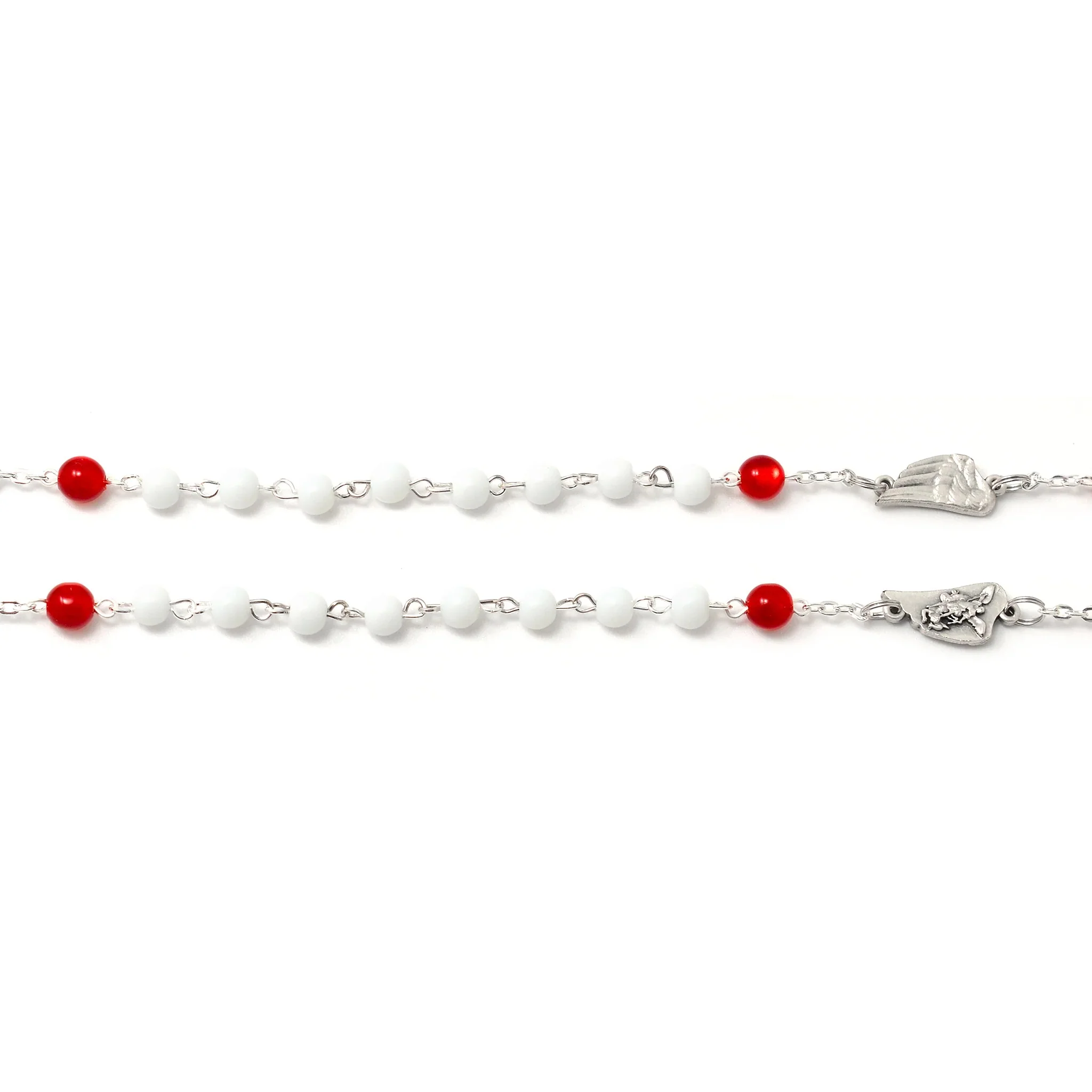 Ghirelli St. Michael Bohemian Glass Rosary - Image 3