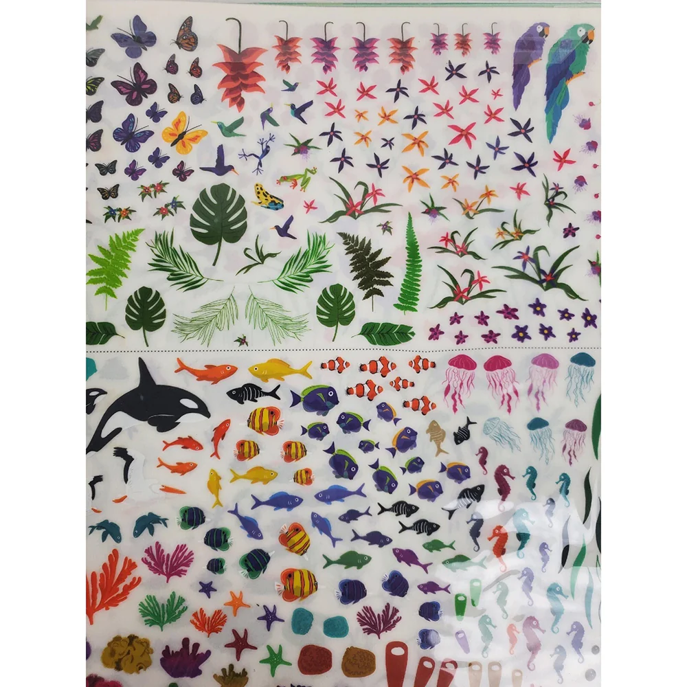 God's Wonderful Word: A Transfer Sticker and Coloring Book - Image 4
