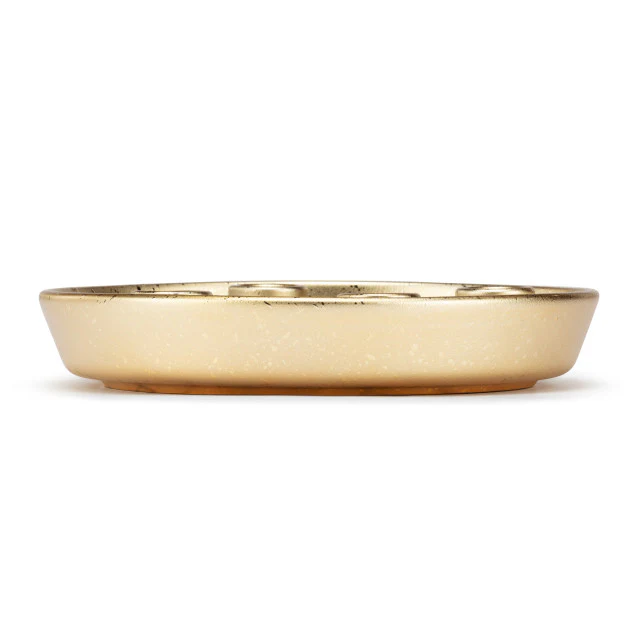 Gold Dish Advent Candle Holder - Image 3