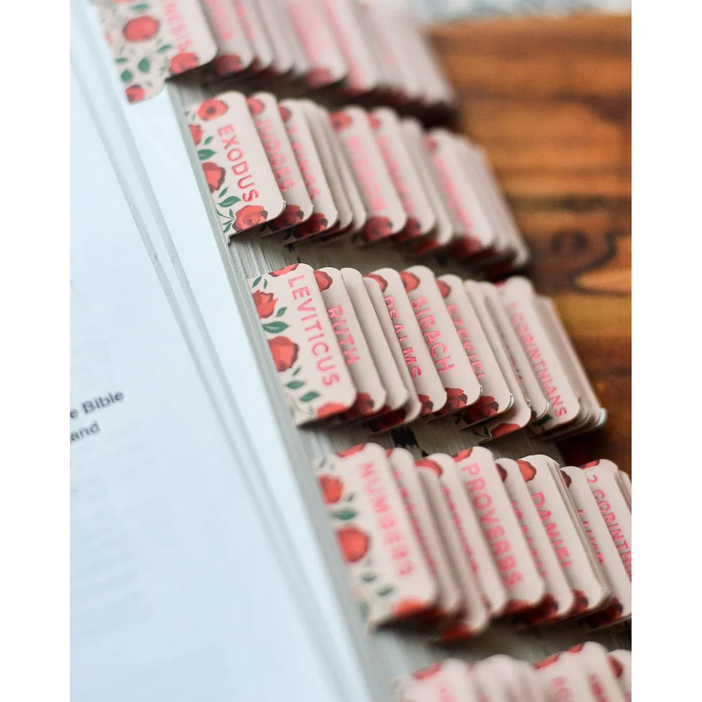 Gold Foiled Catholic Bible Tabs - Multiple Designs - Image 17