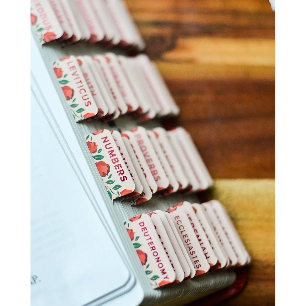 Gold Foiled Catholic Bible Tabs - Multiple Designs - Image 18