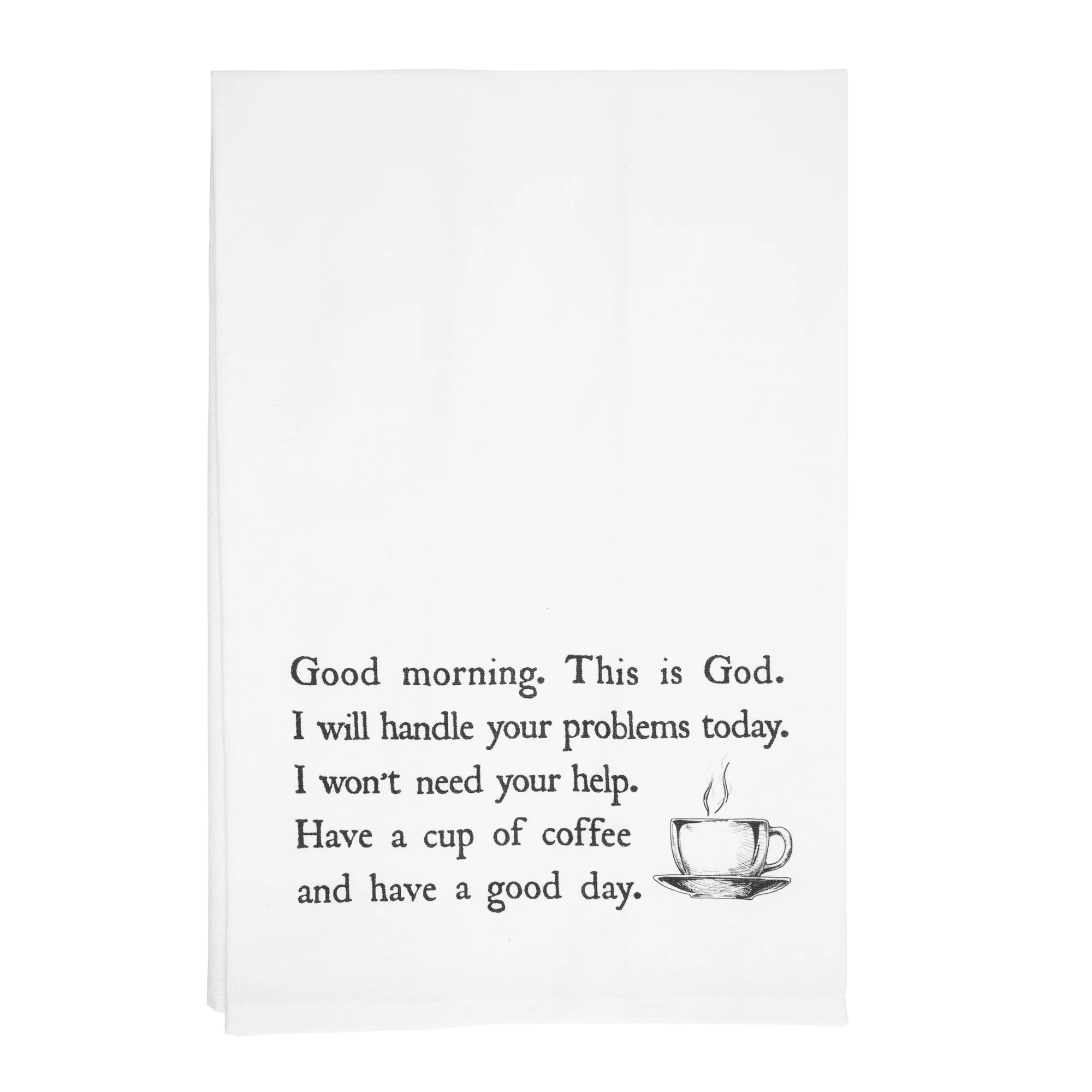 Good Morning From God Dish Towel - Image 2