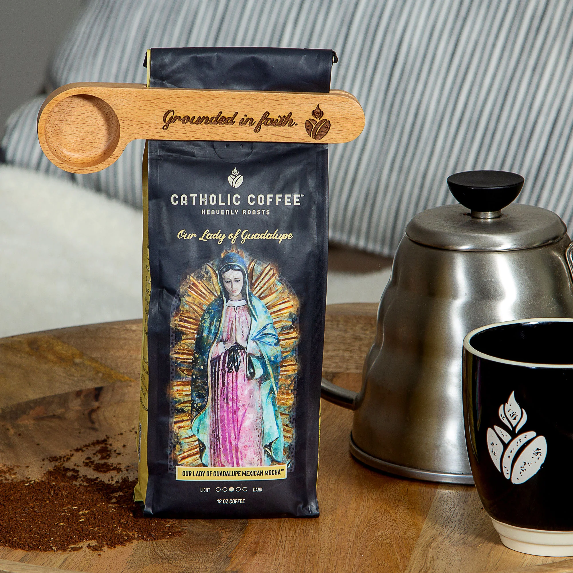 Grounded in Faith Coffee Scoop - Image 2