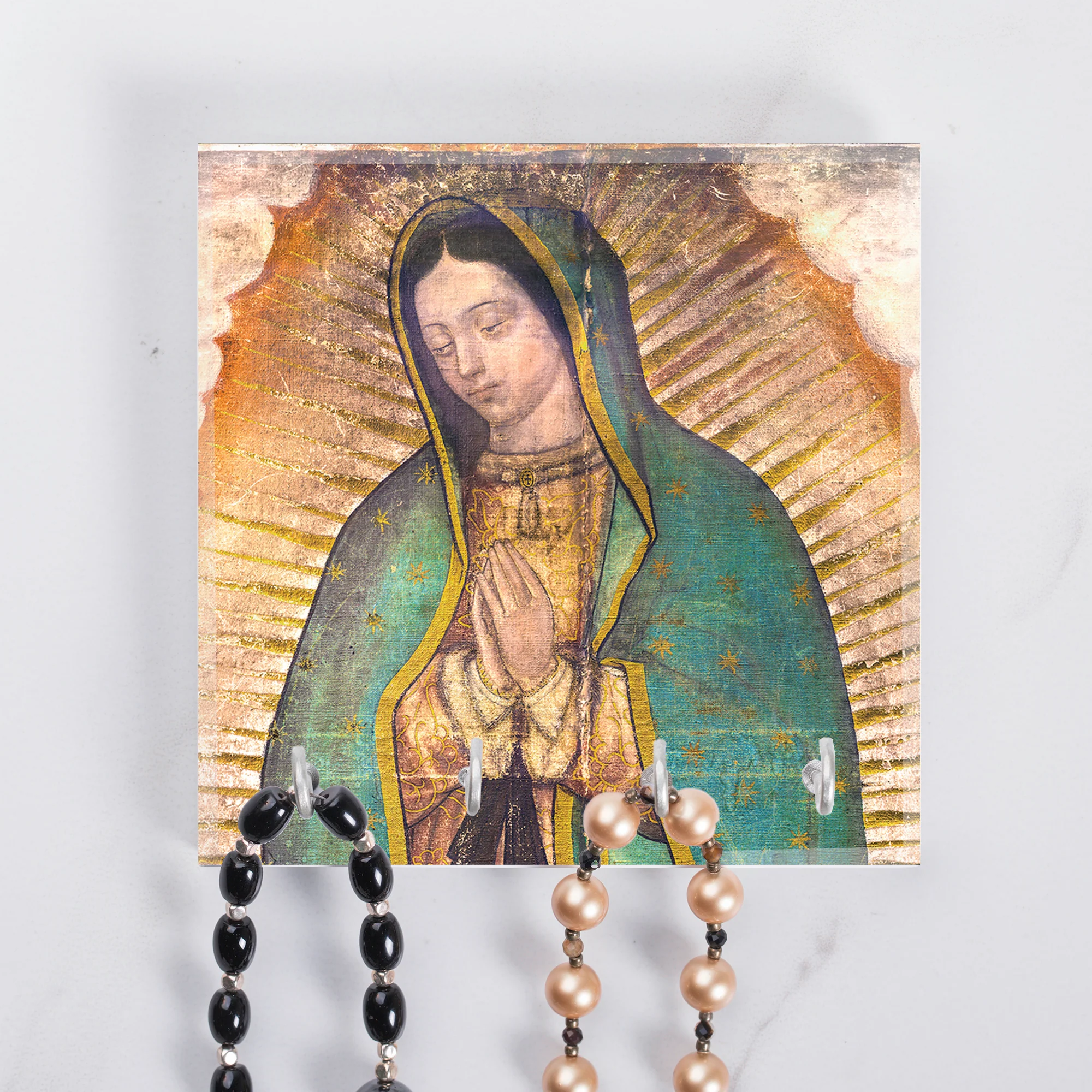 Guadalupe Tilma Rosary Rack