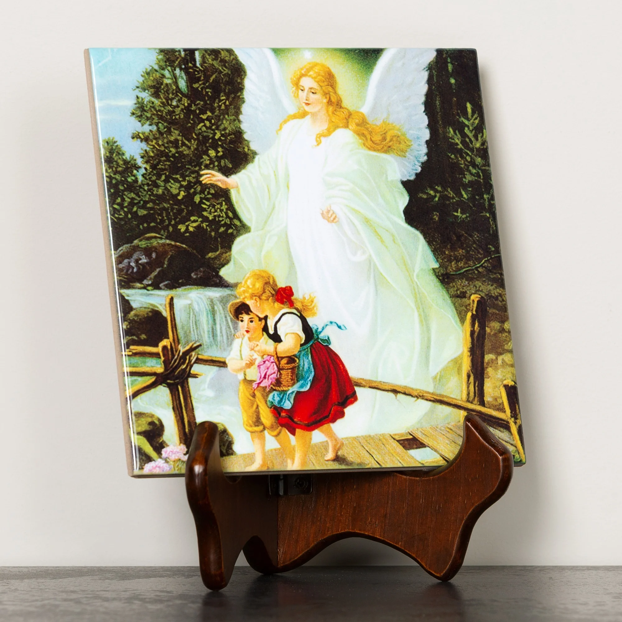 Guardian Angel Ceramic Tile