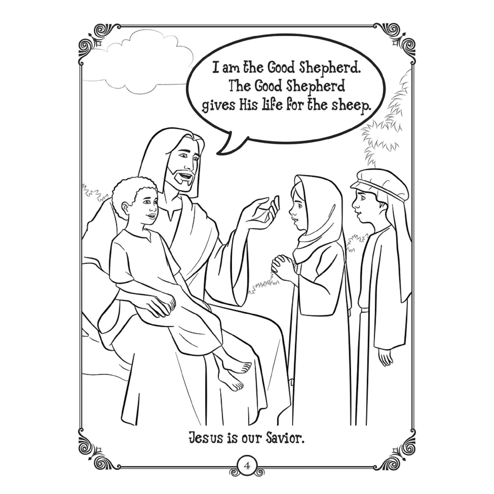 He is Risen Coloring Book - Brother Francis - Image 2