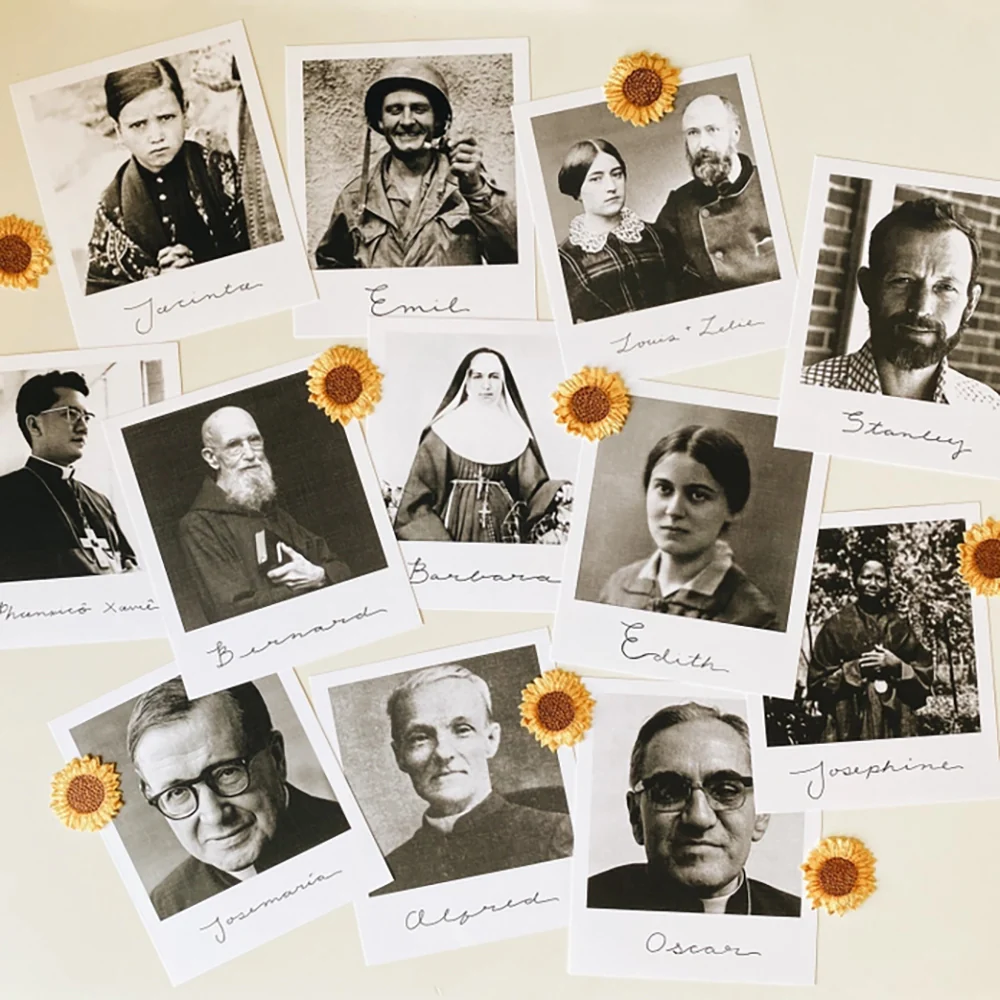 Heirloom Saint Polaroids - Set of 12