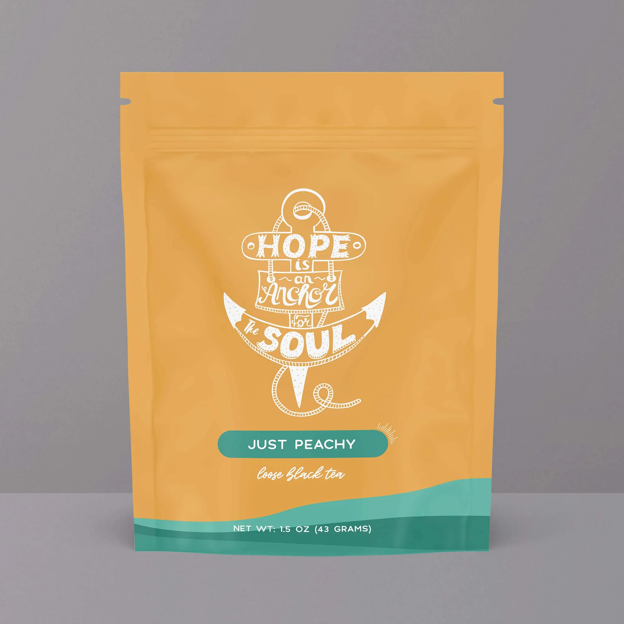 Hope is an Anchor Peach Black Tea - Bag or Box - Image 3