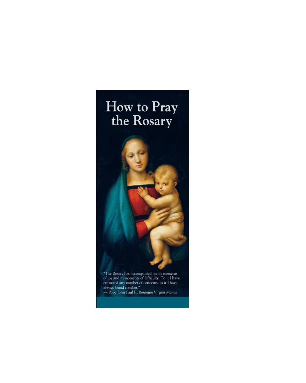 How to Pray the Rosary Pamphlet (10 Pack)