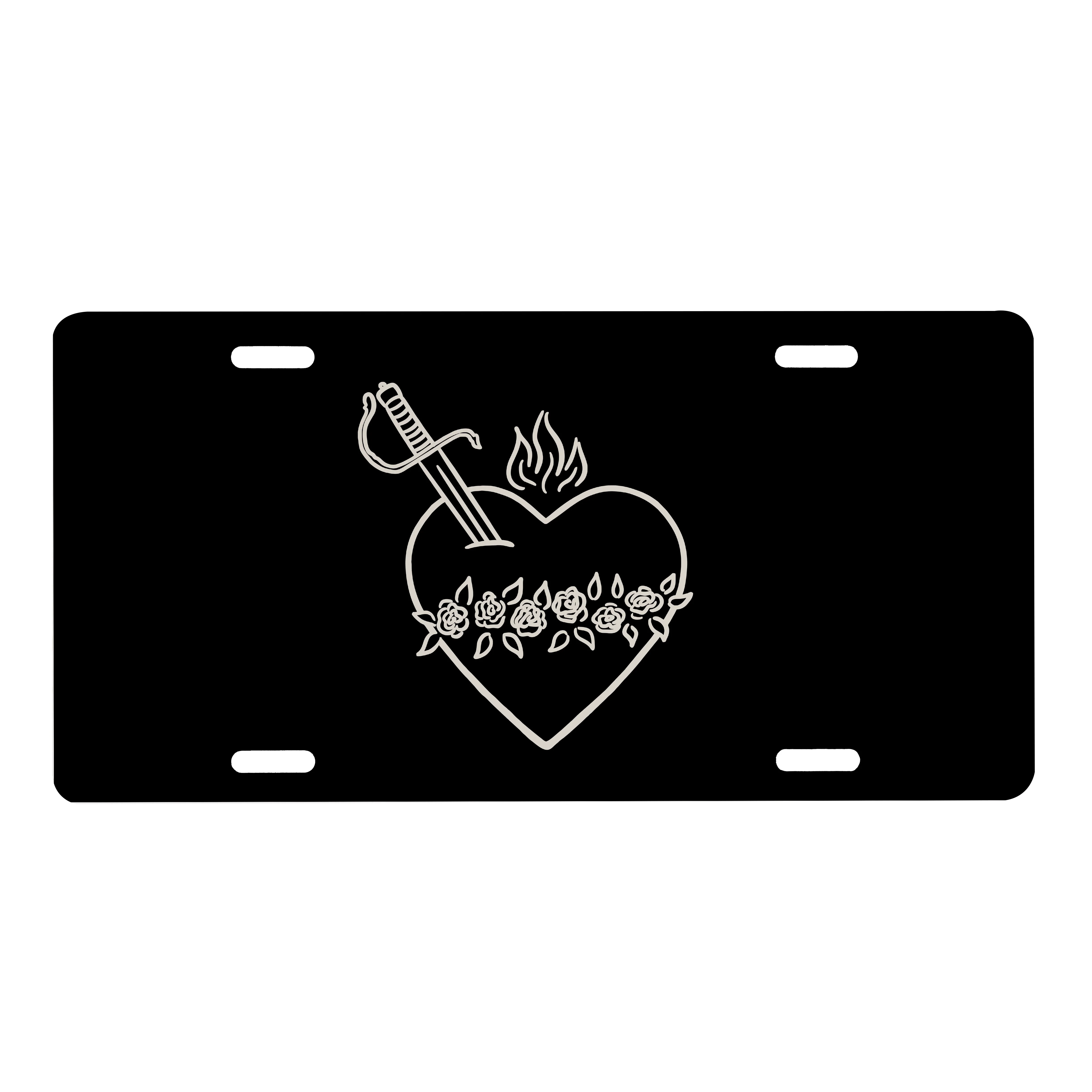 Immaculate Heart License Plate - Image 2