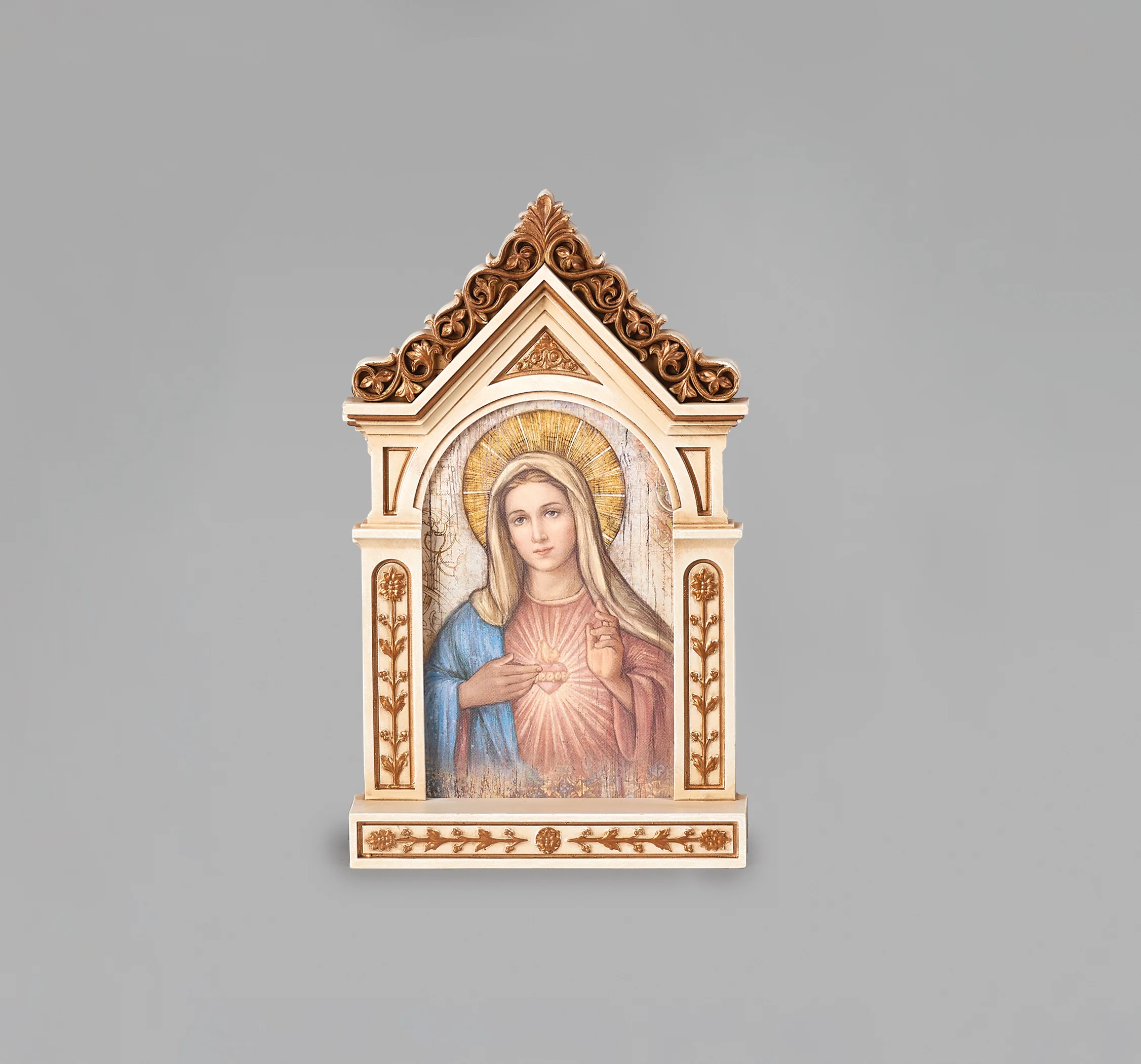 Immaculate Heart Table Top Shrine - 6.25" - Image 2