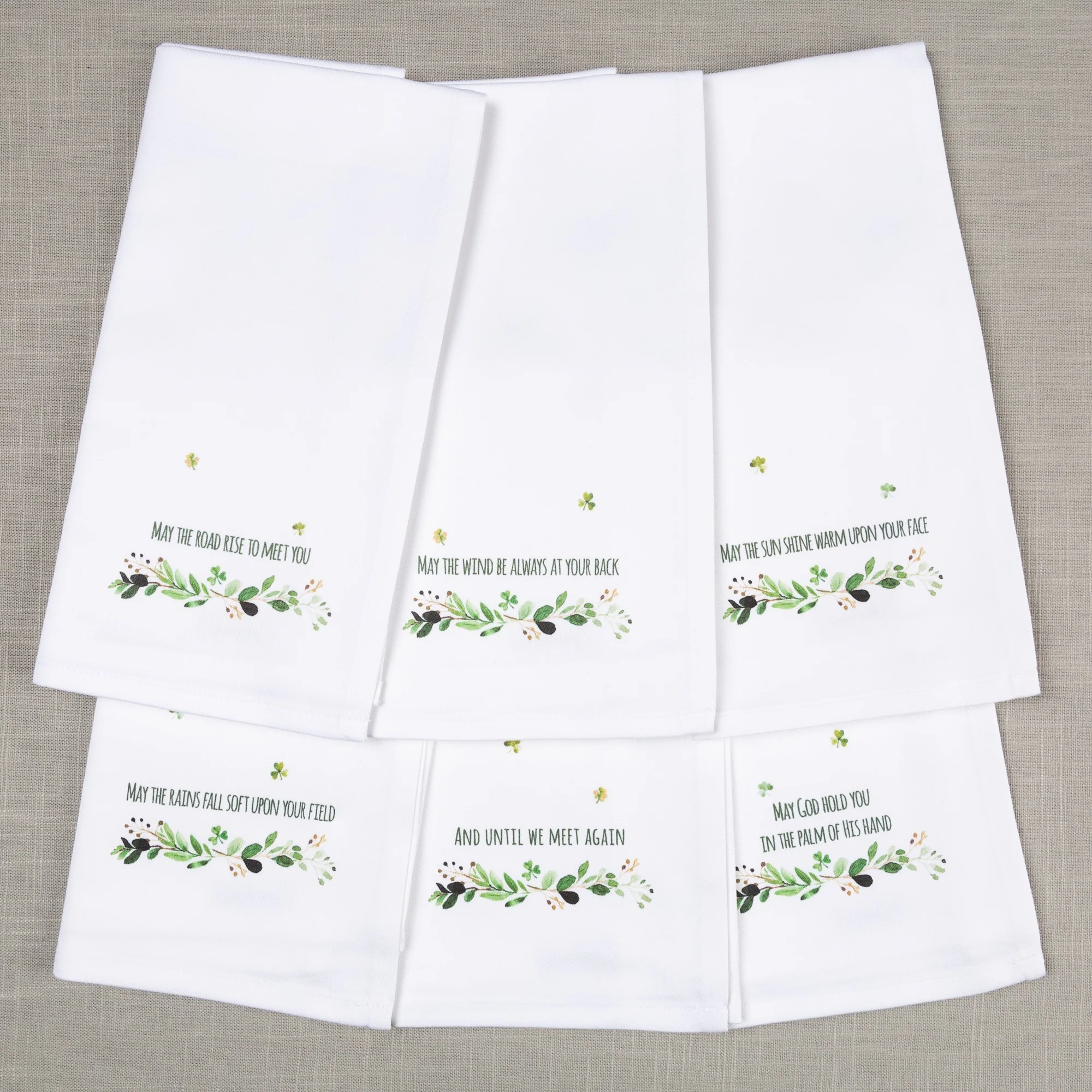 Irish Blessing Napkins - Set of 6