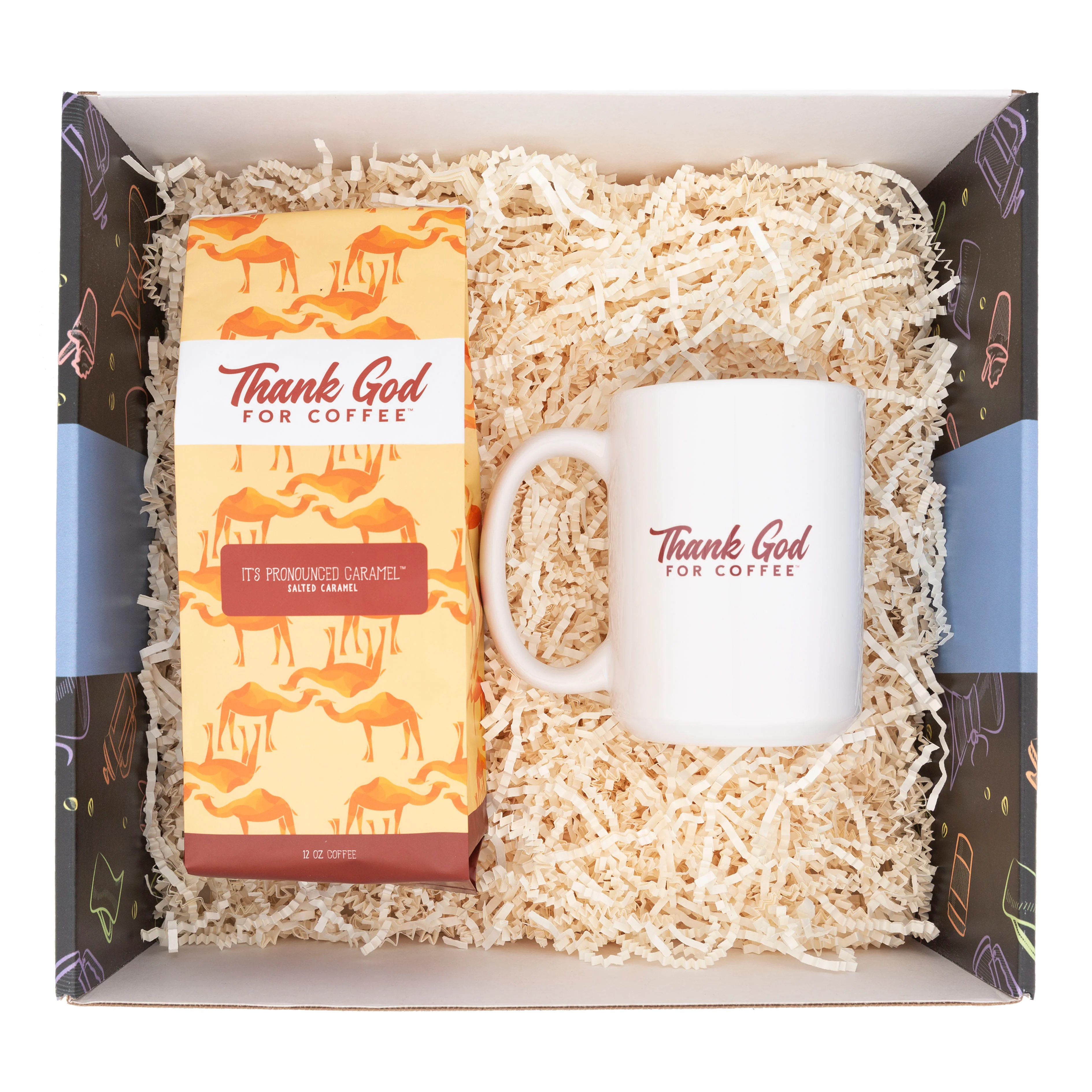 It's Pronounced Caramel Coffee and Mug Gift Set - Image 2