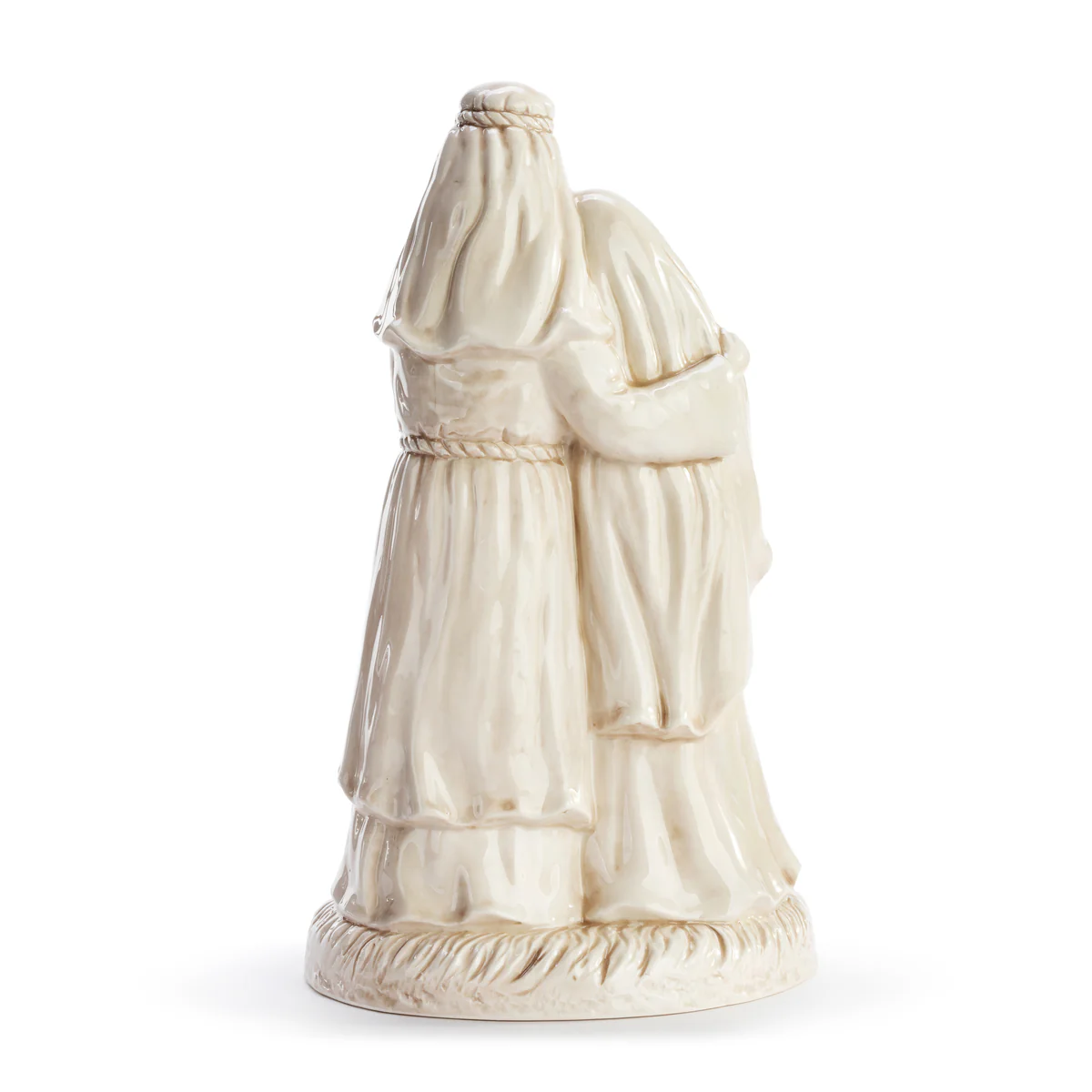 Ivory Ceramic Holy Family Statue - 10" - Image 4