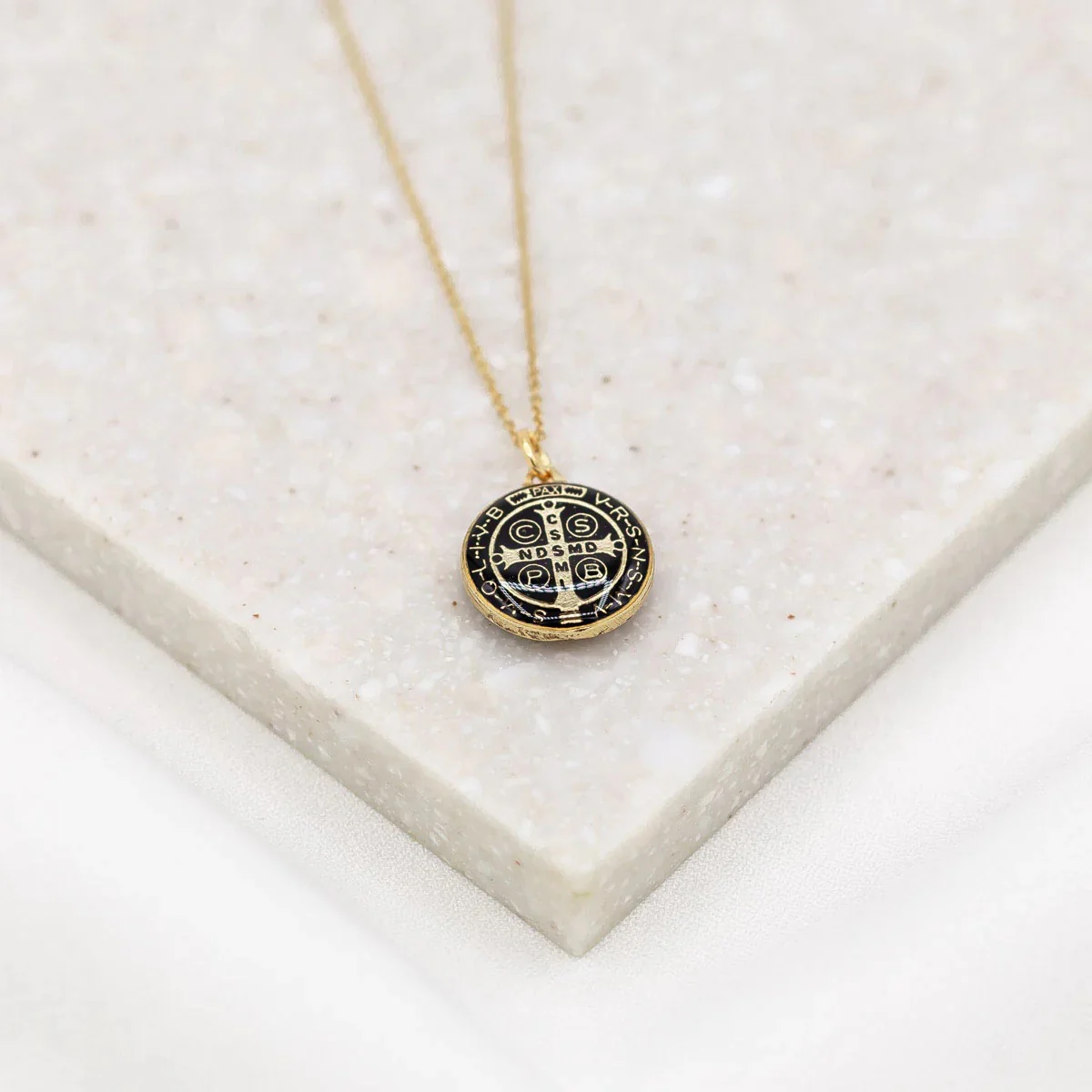 Jubilee Medal of St. Benedict Necklace - Multiple Colors