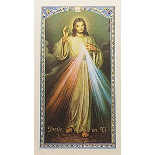 La Coronilla de la Divina Misericordia (The Divine Mercy Chaplet) – Spanish Prayer Card