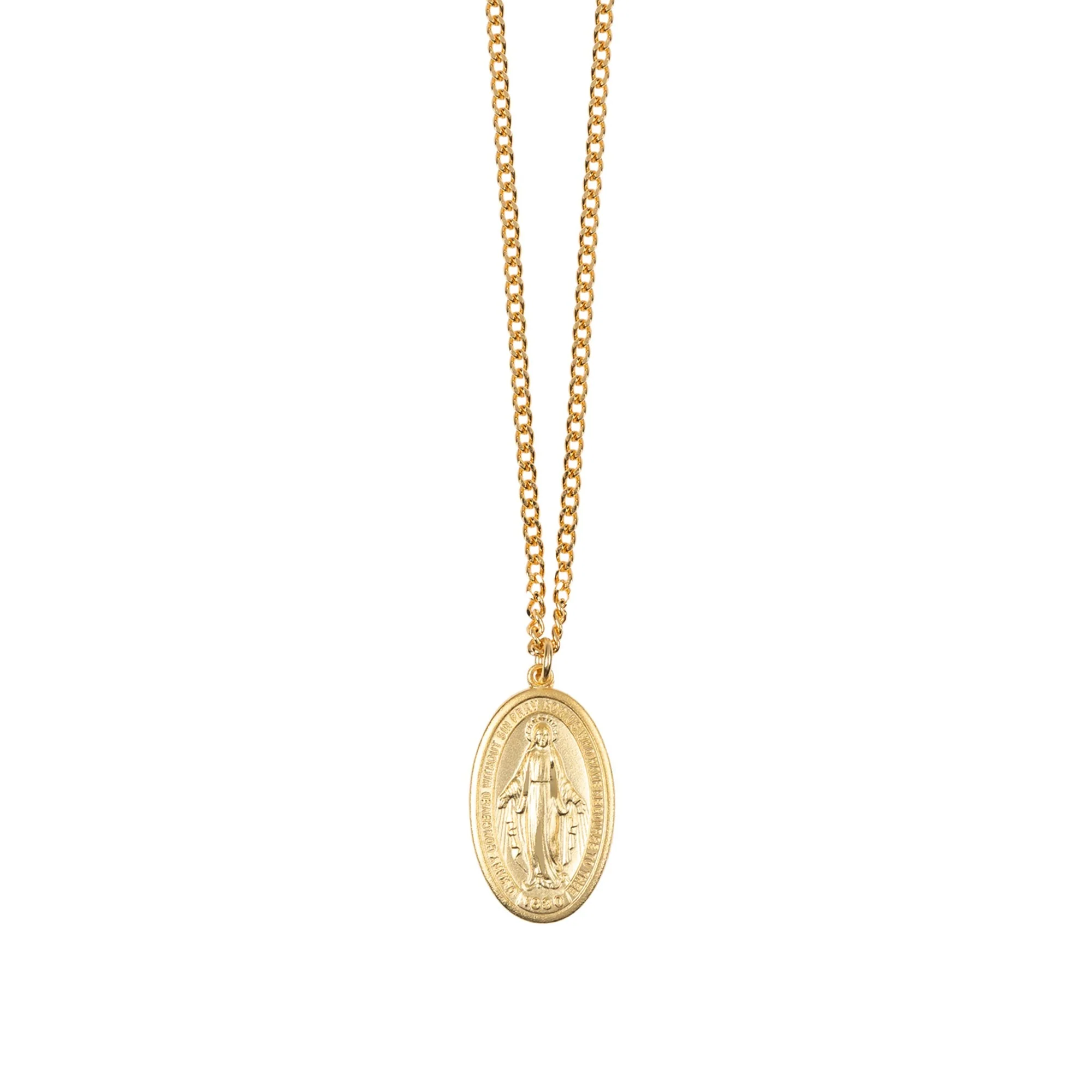 Large Miraculous Medal with Prayer Card - Image 2