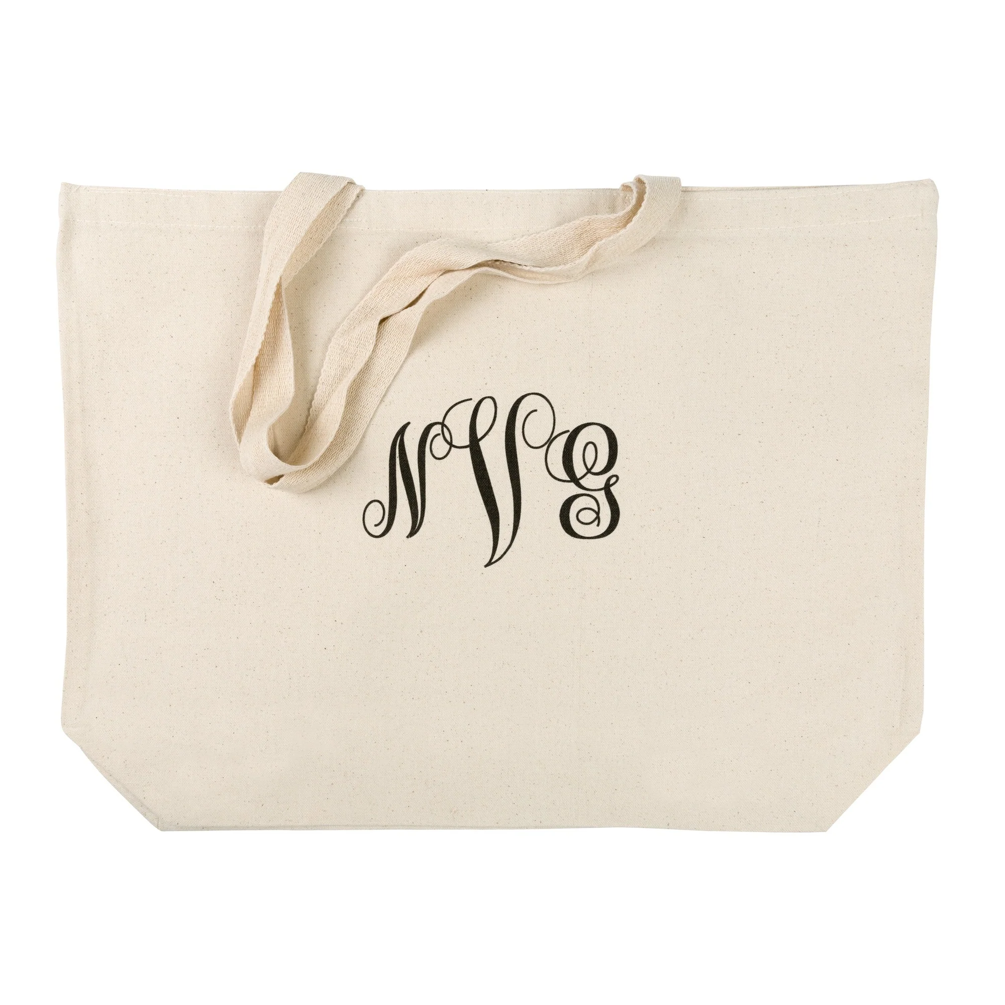 Laughter Padre Pio Watercolor Canvas Tote - Image 4