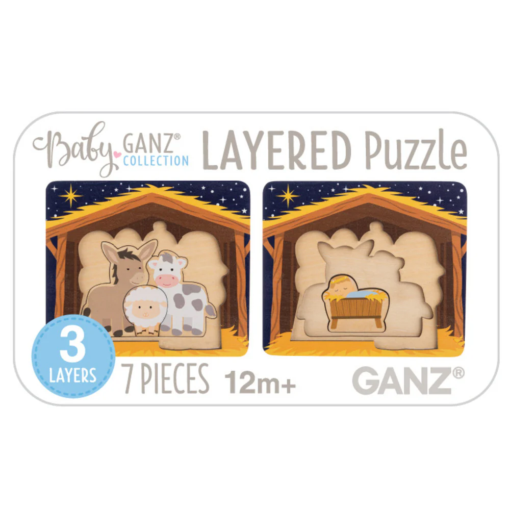 Layered Nativity Puzzle - 12 Months + - Image 6