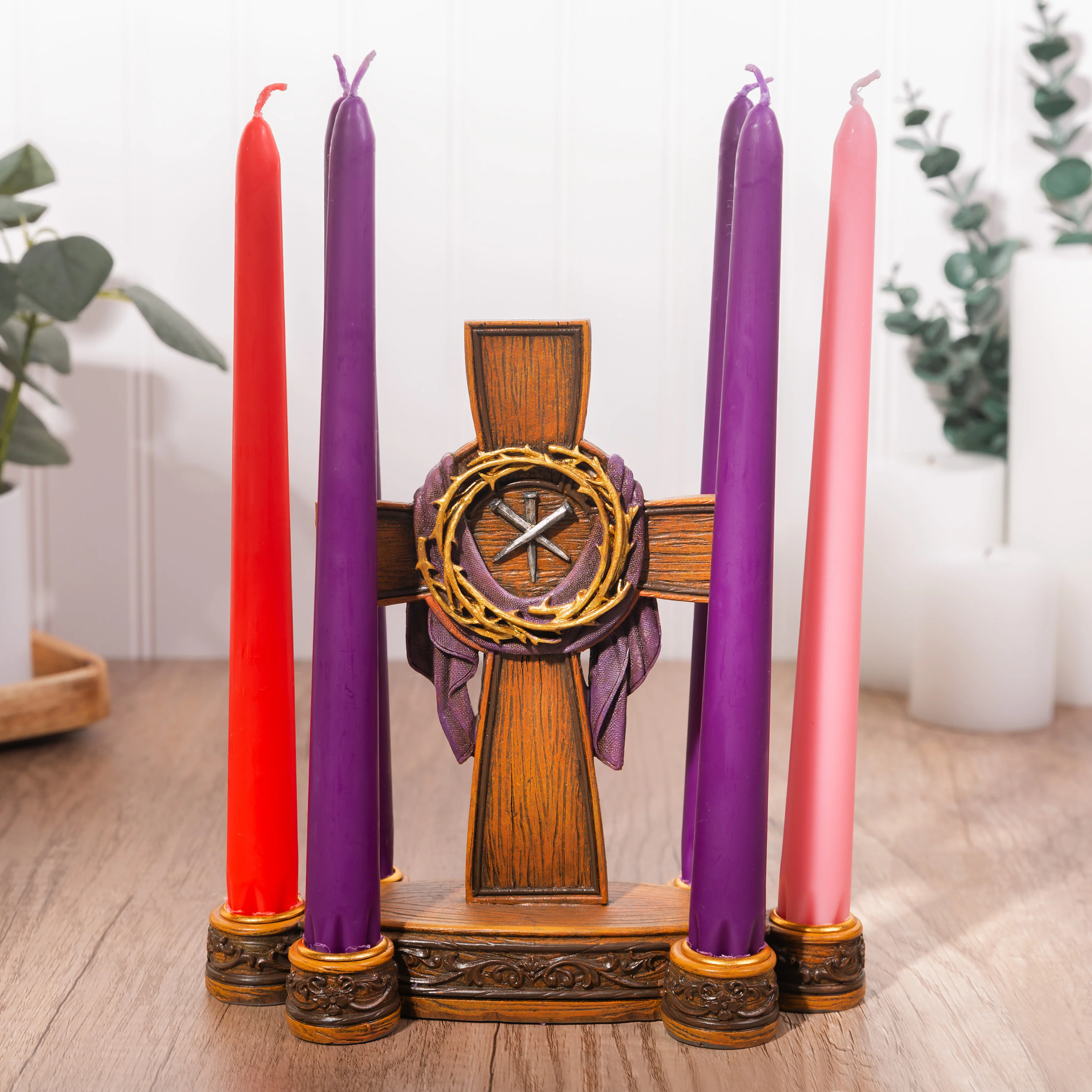 Lenten Crown of Thorns Candleholder - Image 2