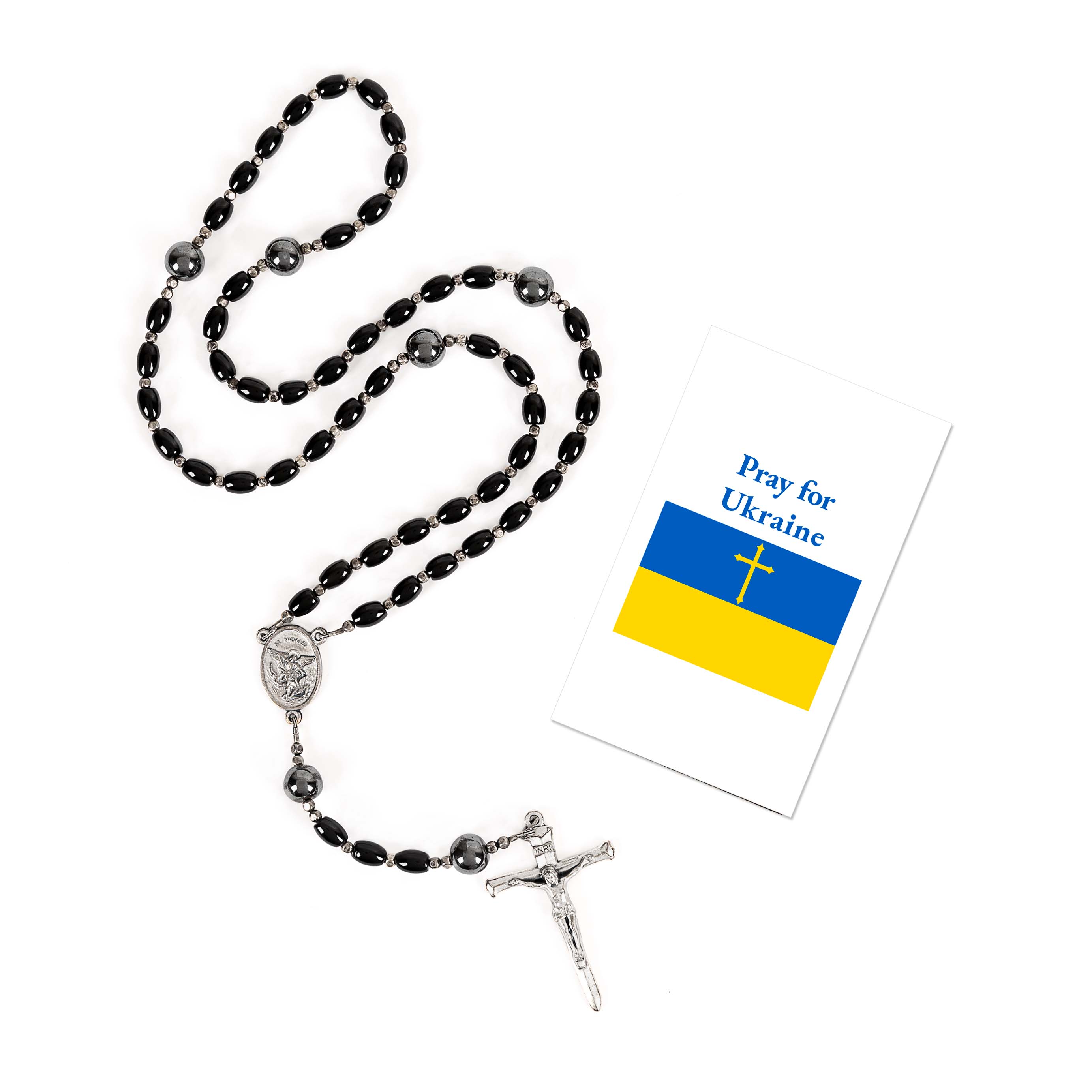 Limited Edition Pray for Ukraine Rosary - Image 2