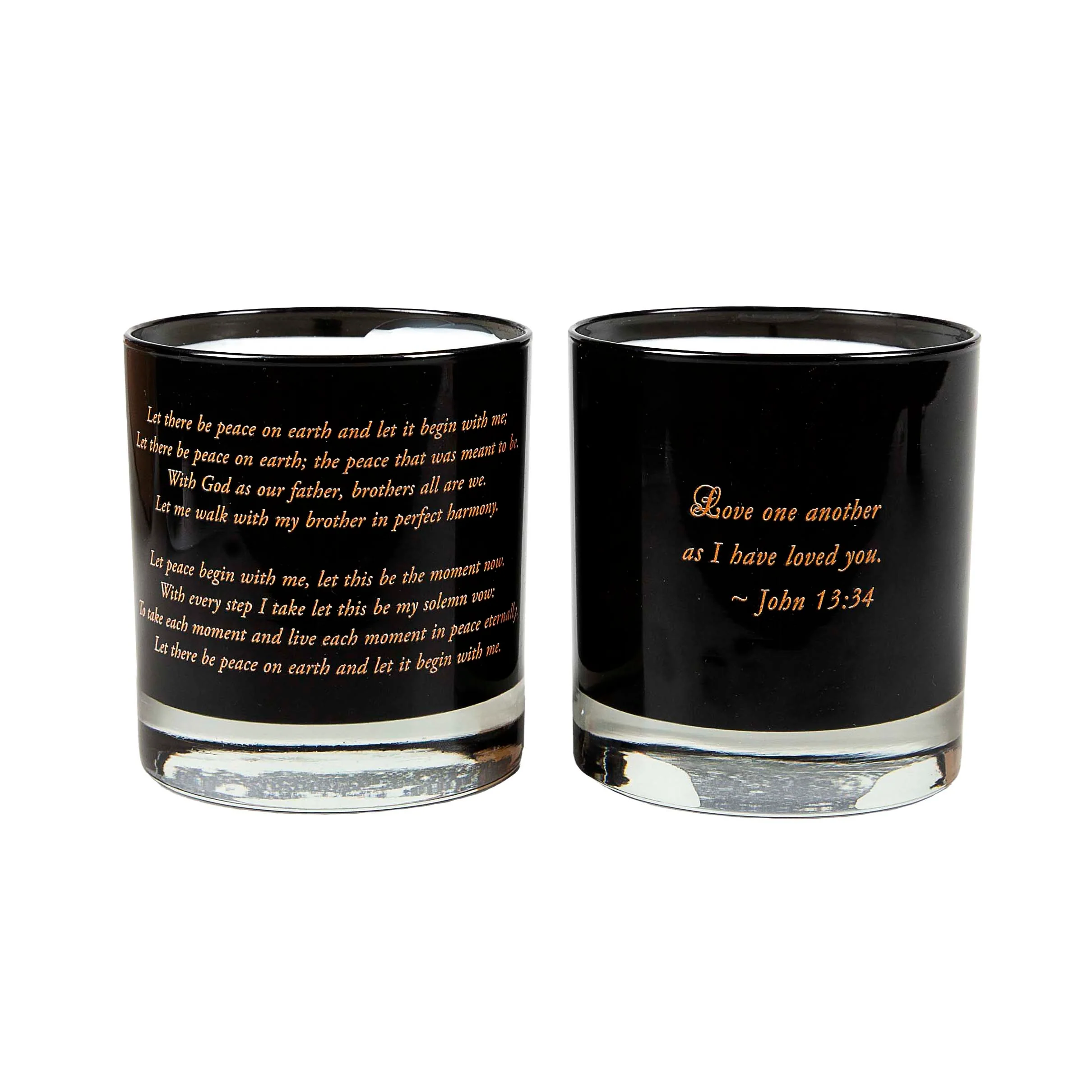 Love and Peace Candles - 2 Candle Set - Image 5