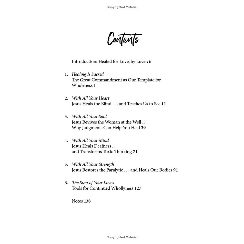 Love Heals: A Biblical Plan to Restore Our Emotions, Memories, Souls, and Bodies - Image 11