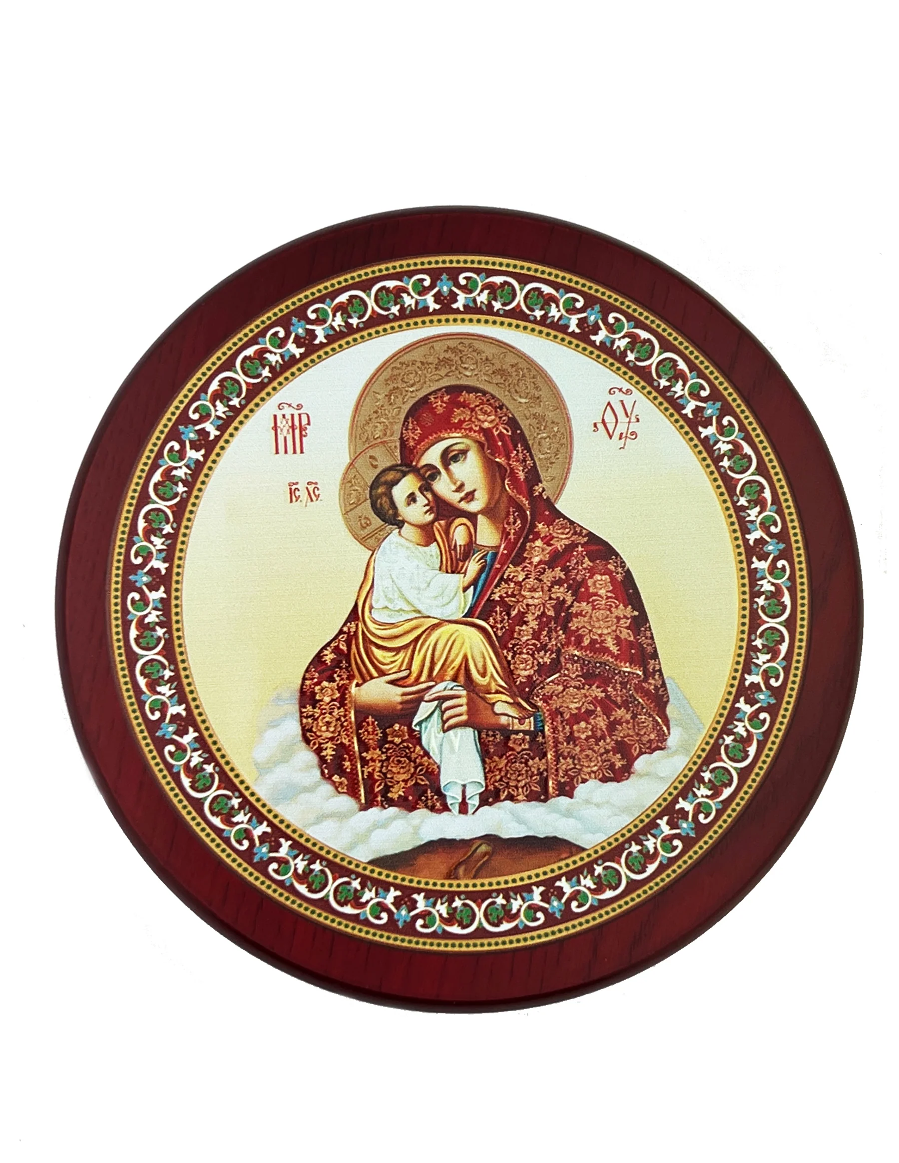 Madonna & Child Icon  Wooden Keepsake Box - Image 2