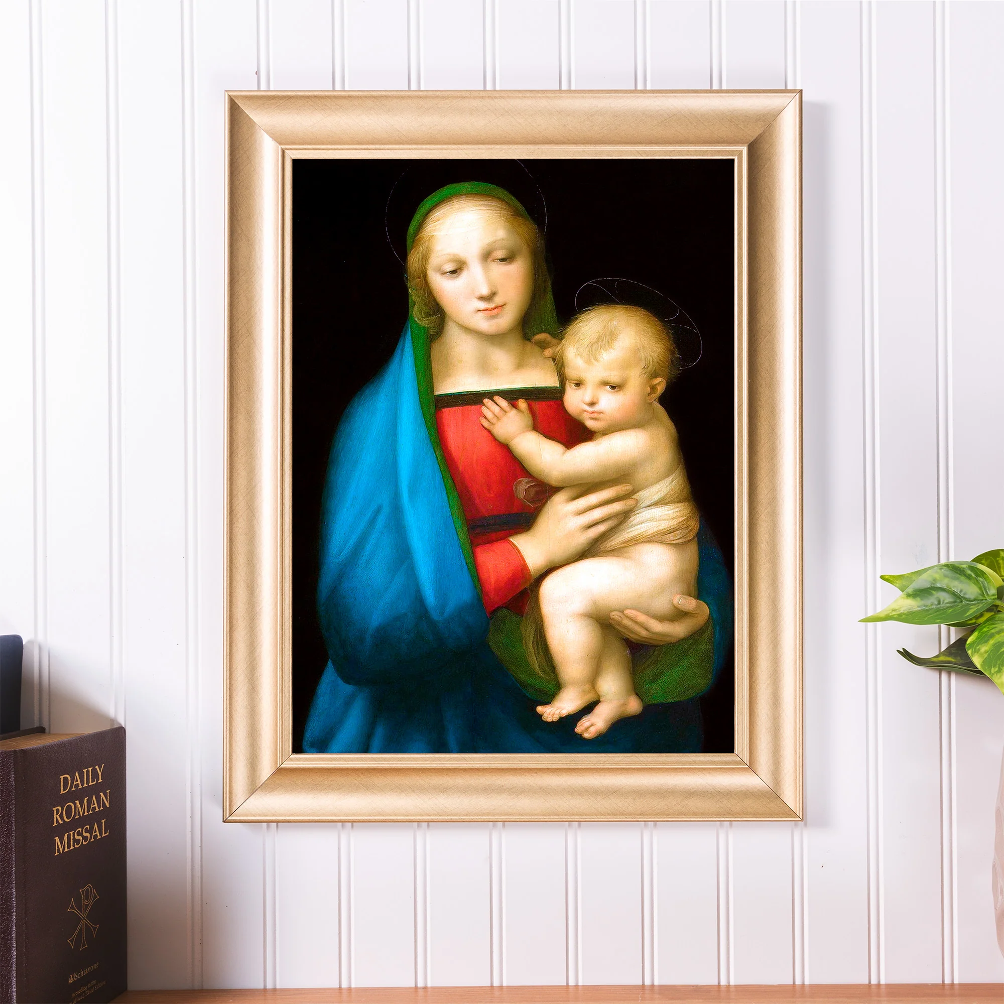 Madonna Del Granduca Gold Framed Print - Multiple Sizes - Image 4