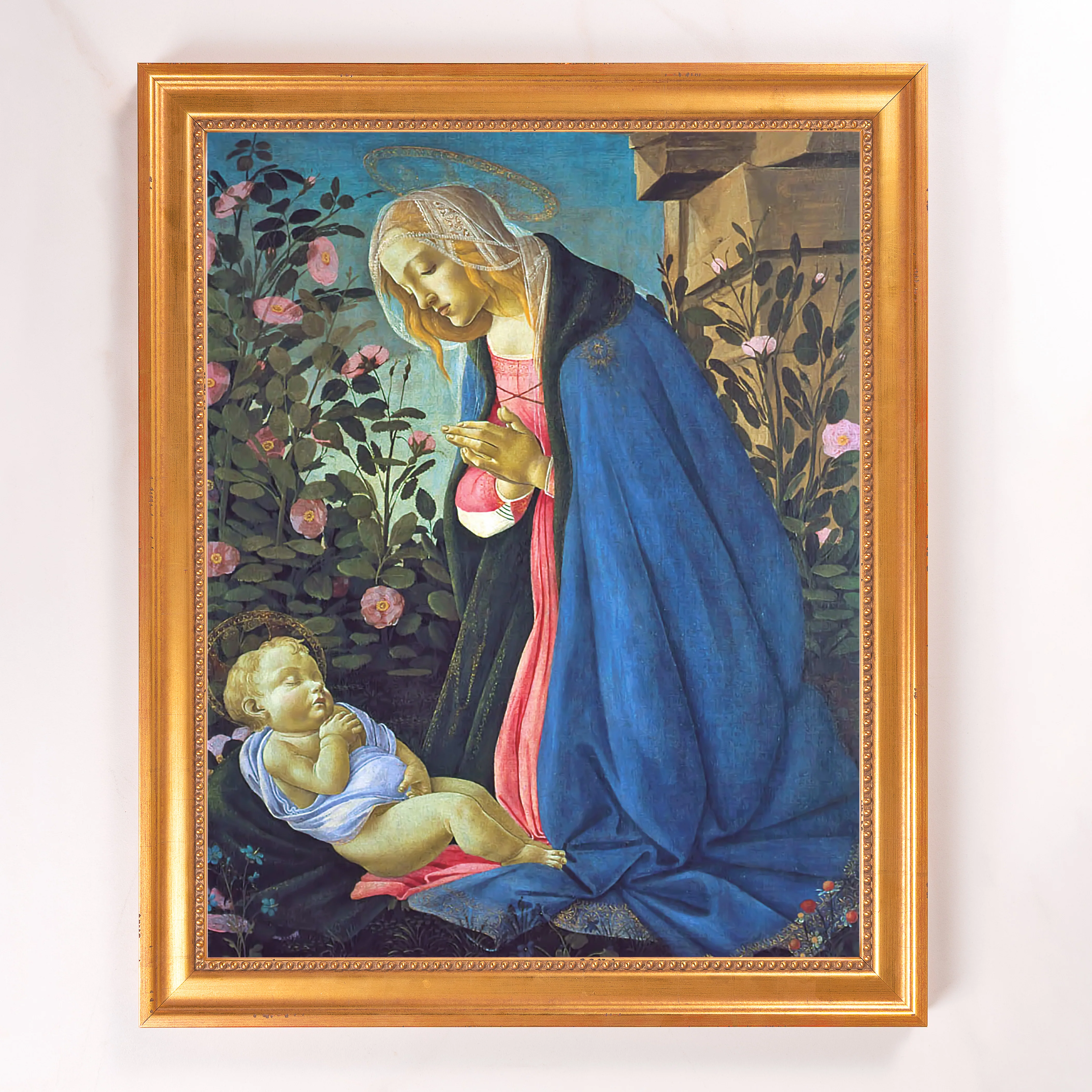 Madonna & the Sleeping Christ Child Framed Canvas - Sacred Signature Collection - Image 7