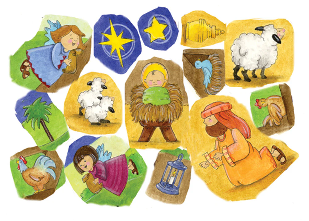 Magnificent Manger Sticker Advent Calendar - Image 3