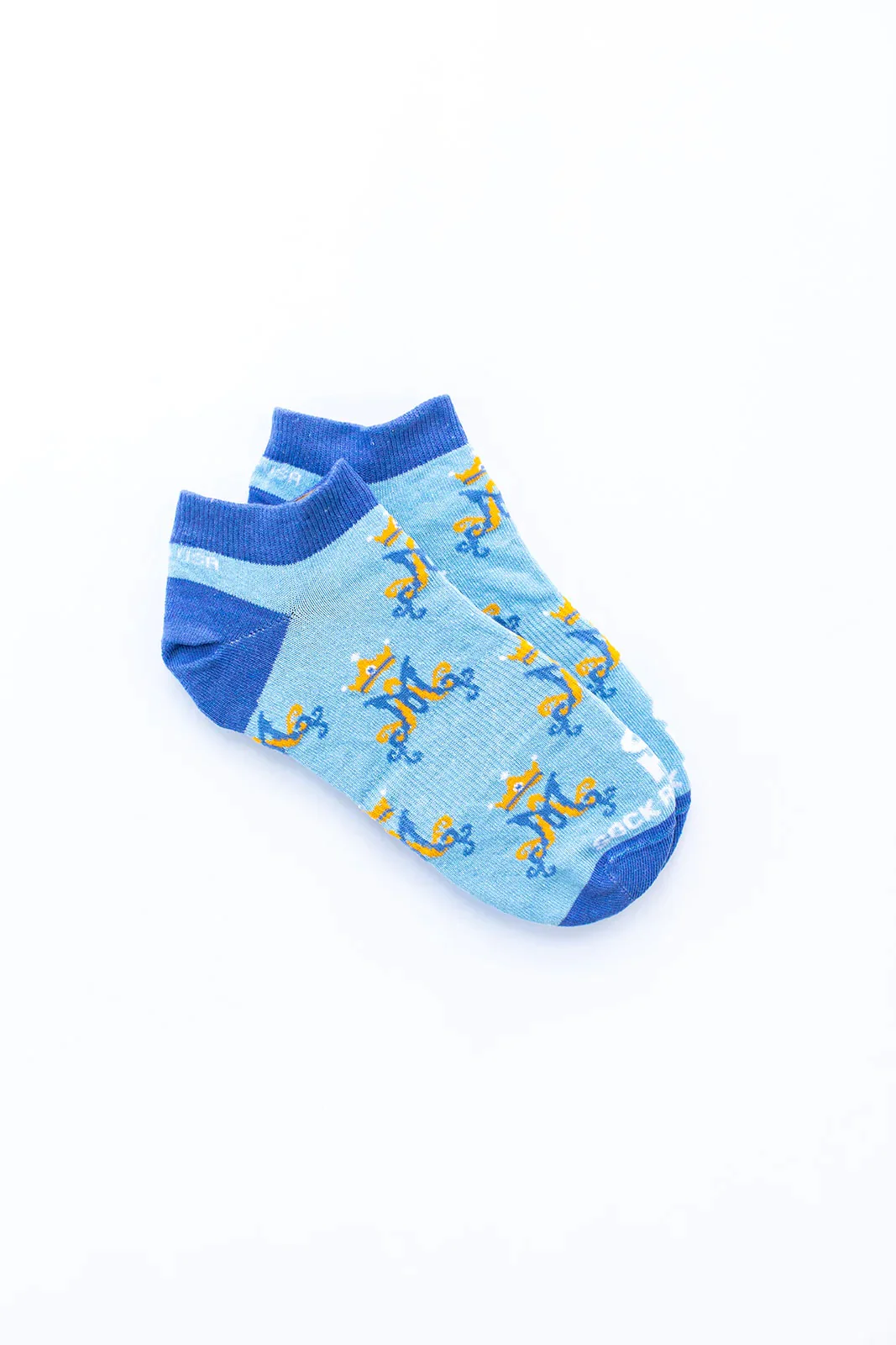 Marian Monogram No Show Adult Socks
