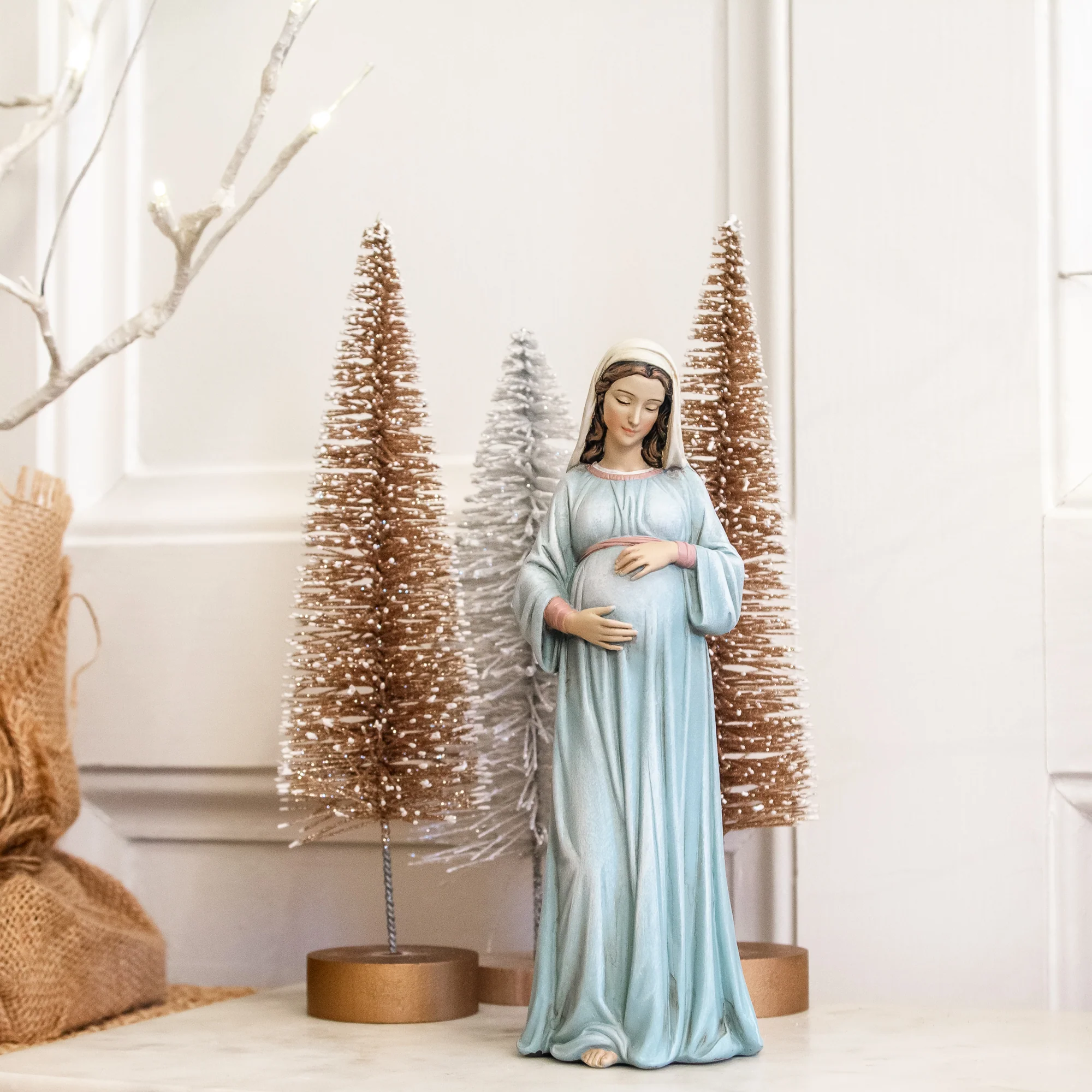 Mary Mother of God Statue - 8"