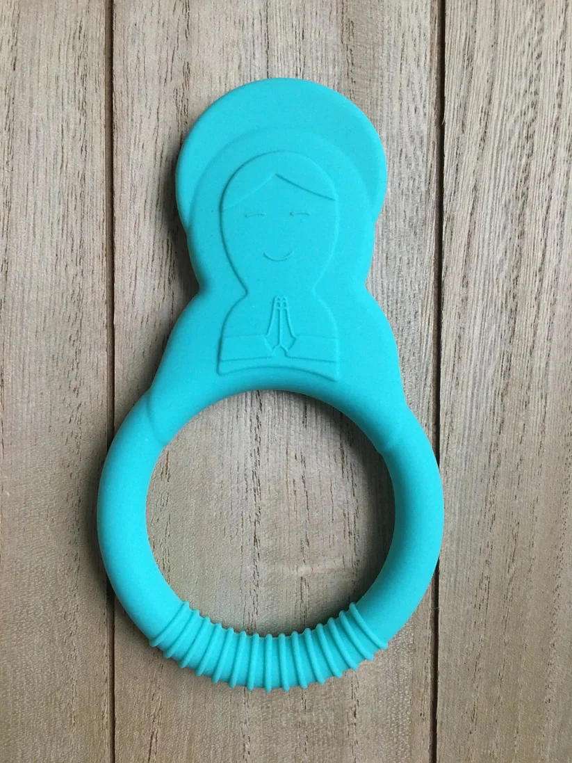 Mary Silicone Teething Ring - Image 2