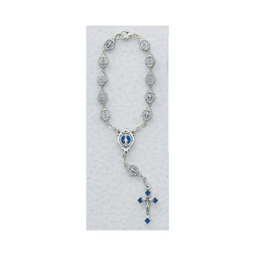 Metal Miraculous Auto Rosary