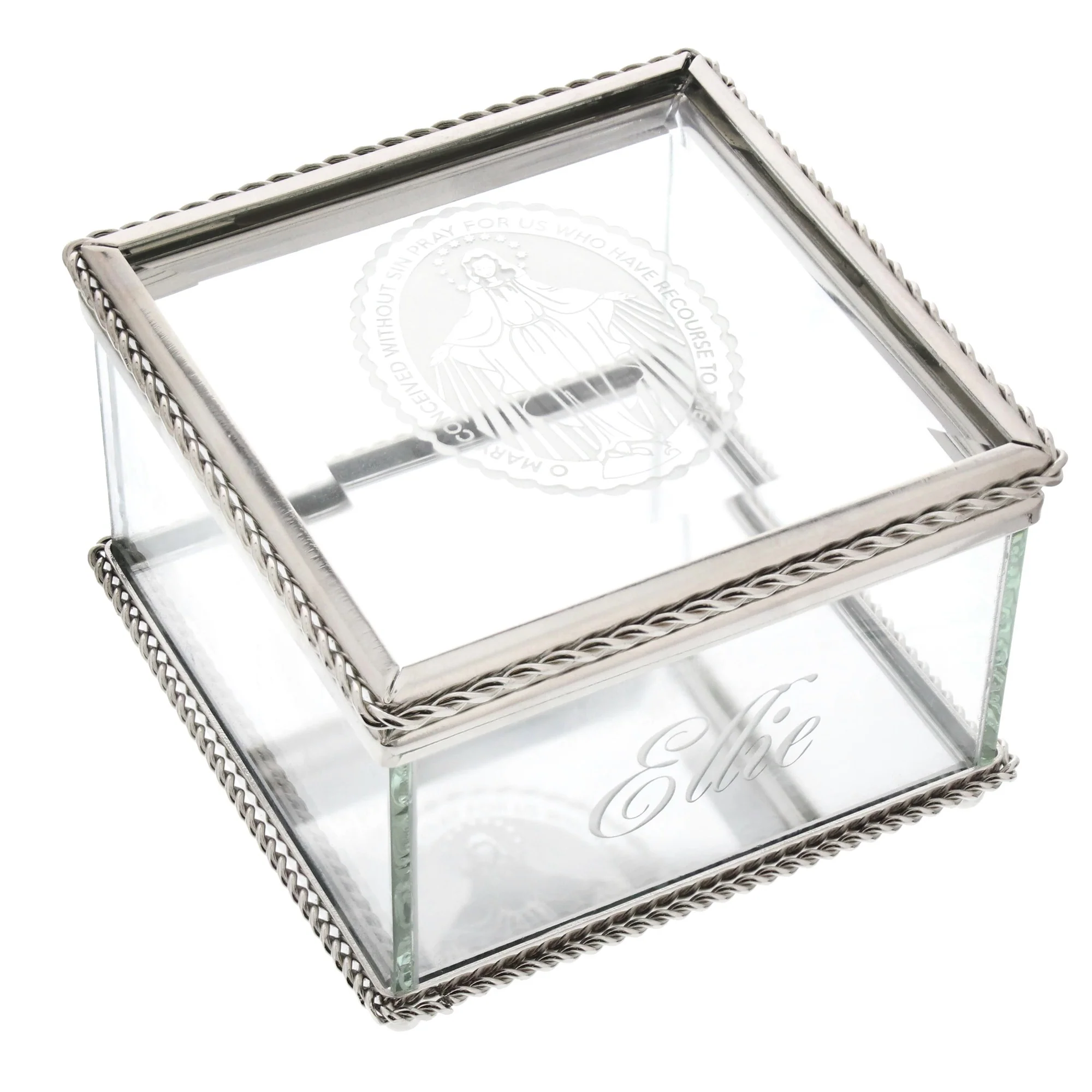 Miraculous Medal Glass Box - Image 2