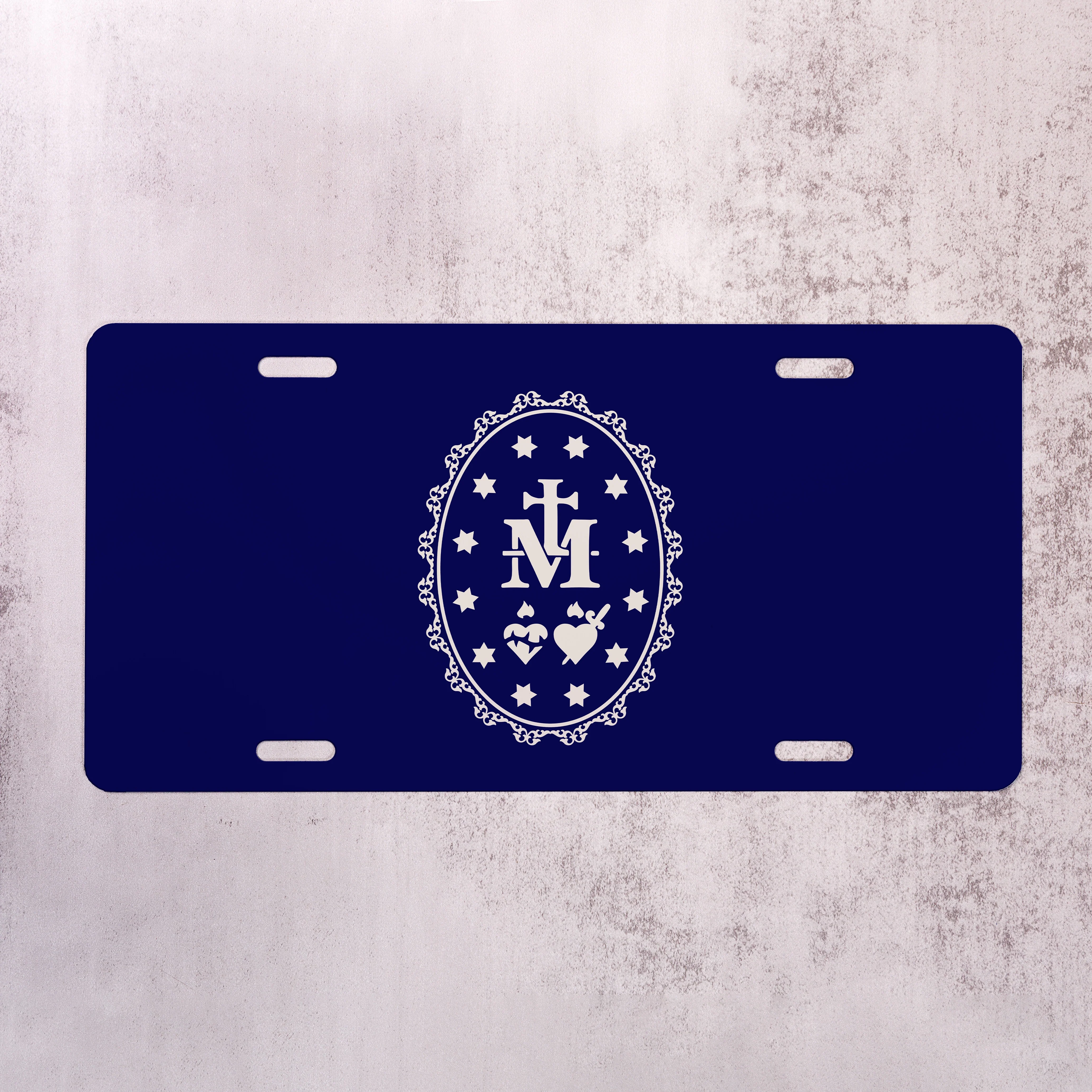Miraculous Medal License Plate