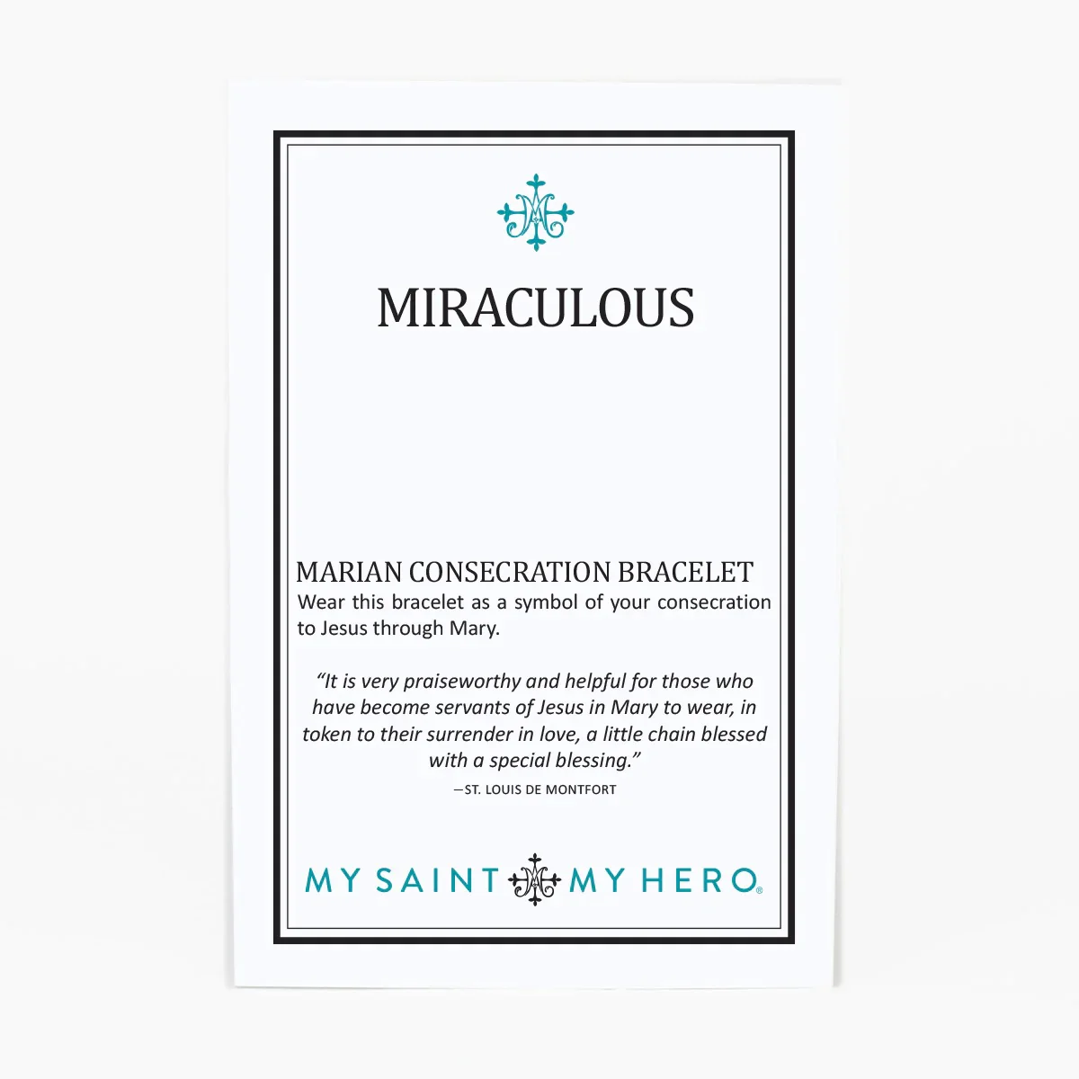 Miraculous Medal Marian Consecration Bracelet - Multiple Colors - Image 7
