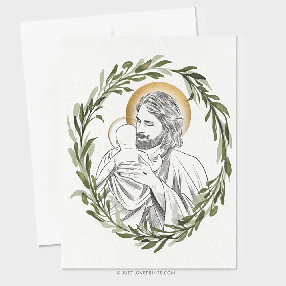 Miscarriage Condolences Greeting Card - Mary or Jesus - Image 5