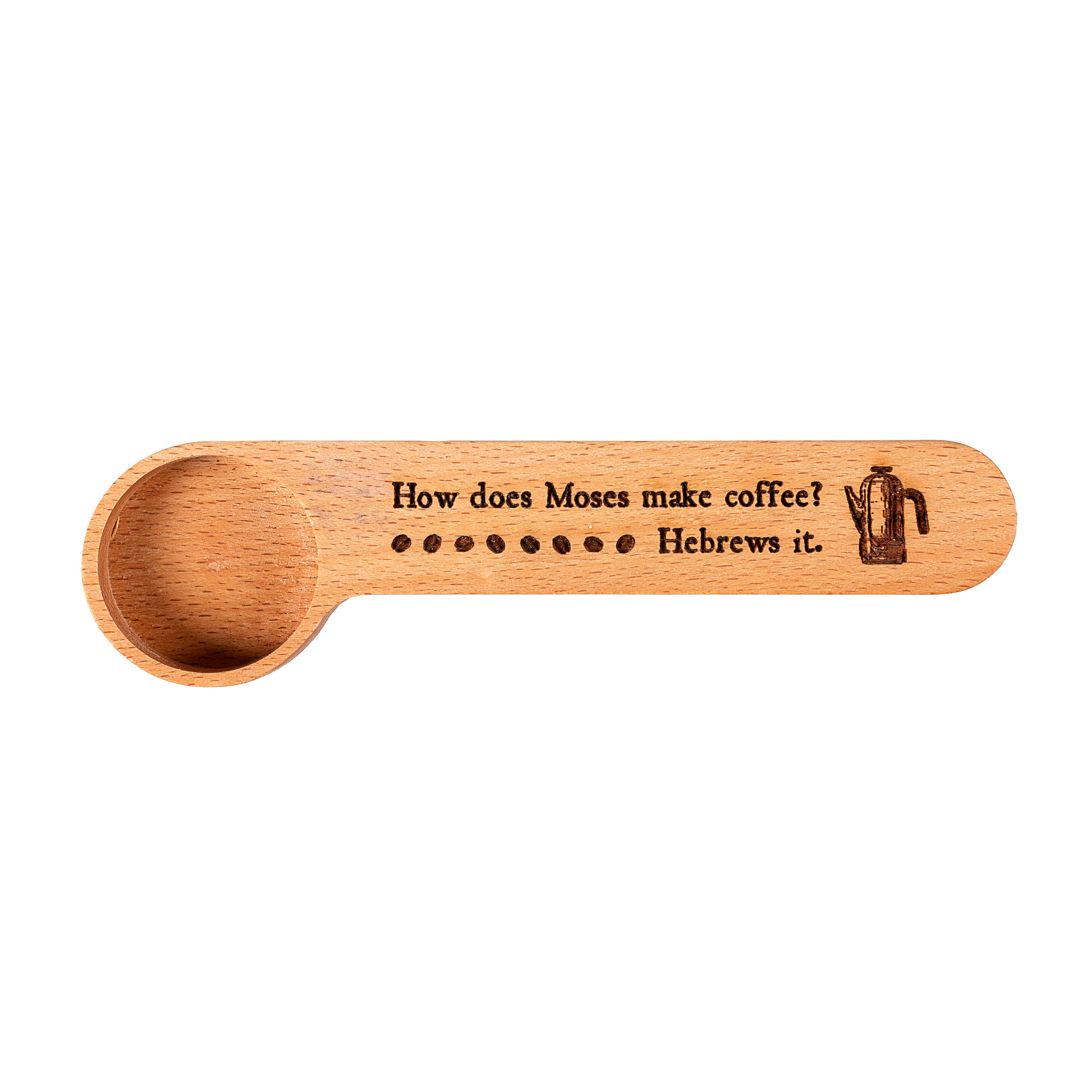 Moses Makes Coffee Scoop Clip