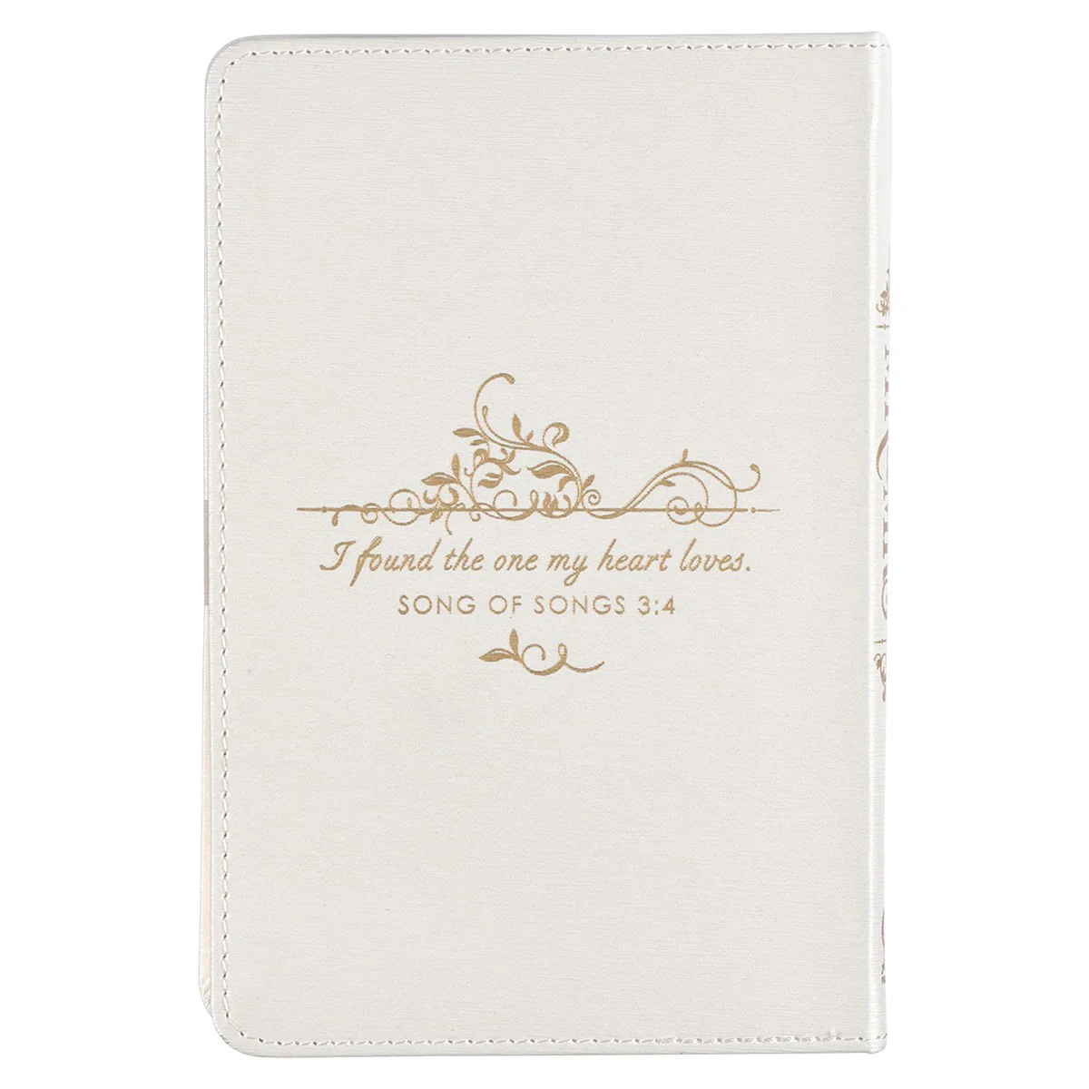 Mr. & Mrs. - 366 Devotions for Couples - White Faux Leather - Image 3