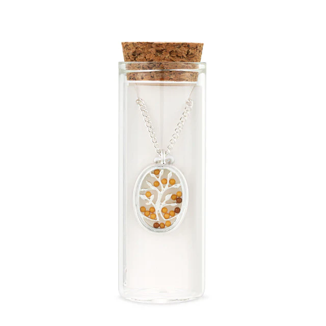 Mustard Seed Necklace - Gold or Silver - Image 10