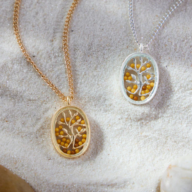 Mustard Seed Necklace - Gold or Silver - Image 12
