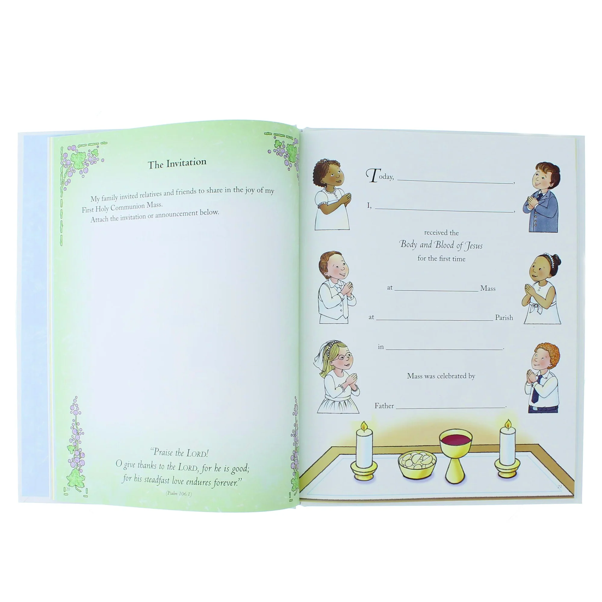 My First Communion Remembrance Book - Image 2