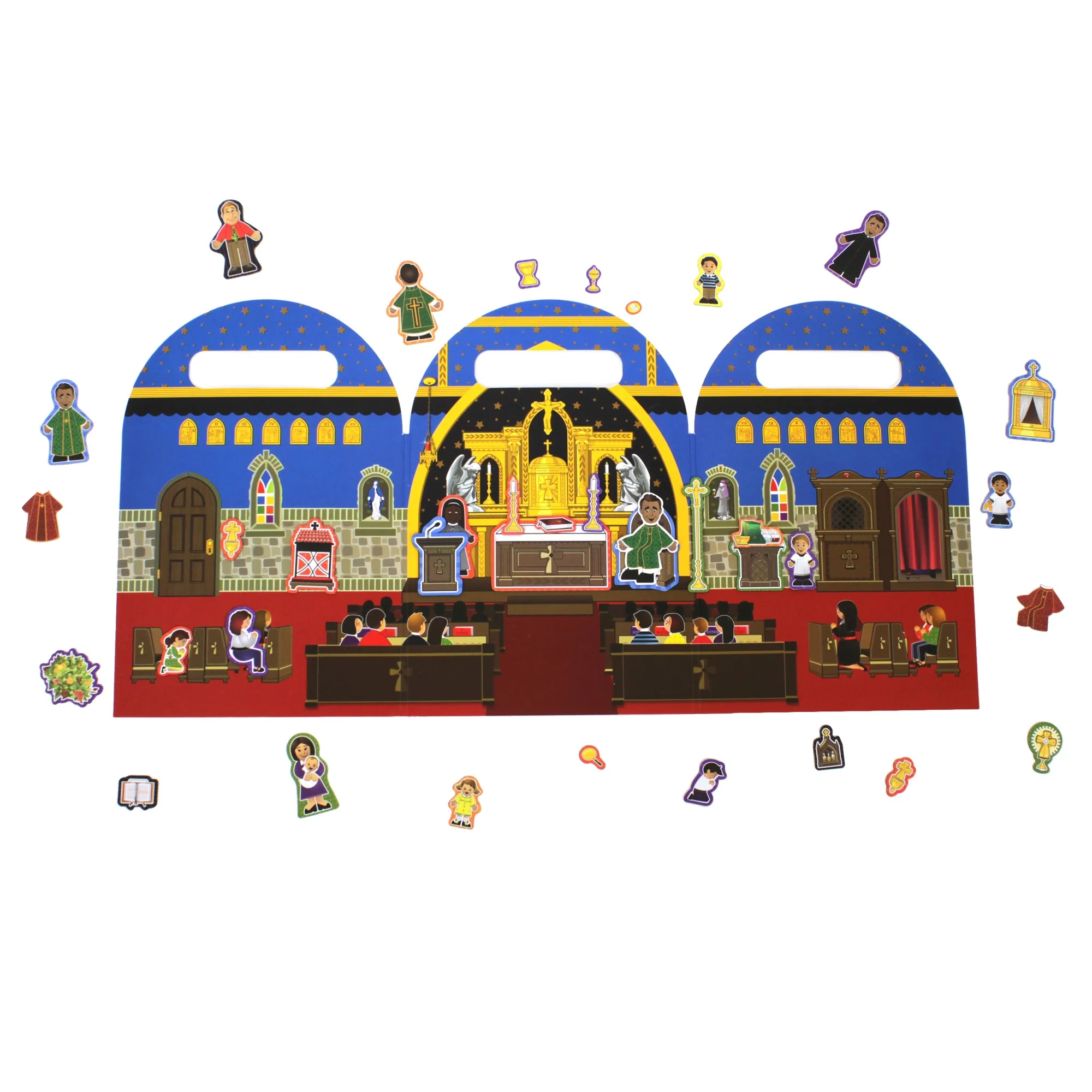 My Little Church Magnet Play Set - Image 2