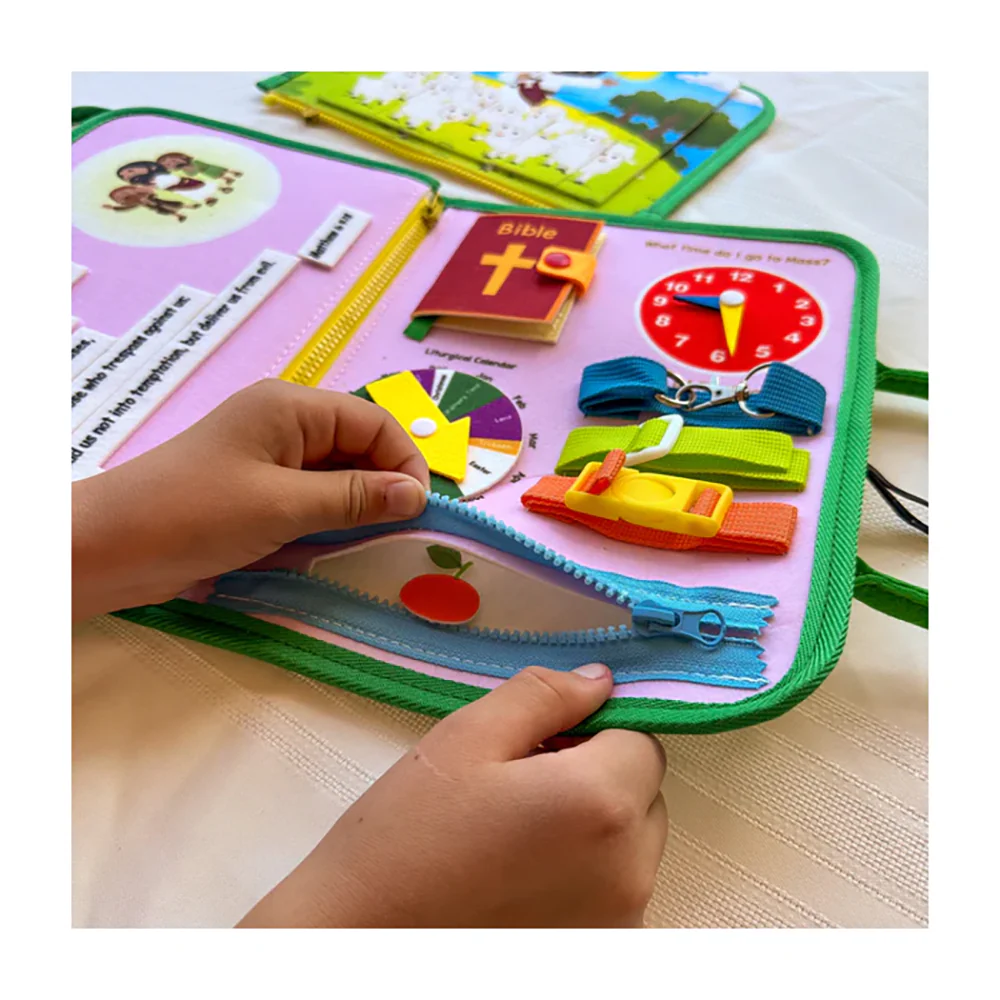 My Pray and Play Busy Book - A Quiet Felt Book - Image 8