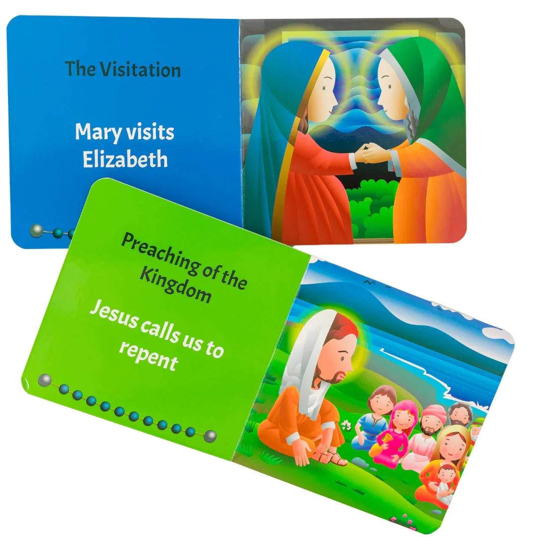 Mysteries of the Rosary 4 Board Book Set - Image 6
