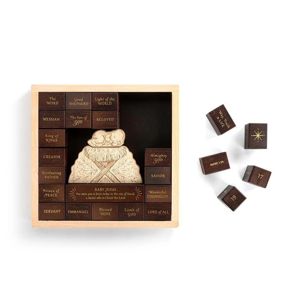 Names of Jesus Wooden Advent Calendar & Activity - Image 2