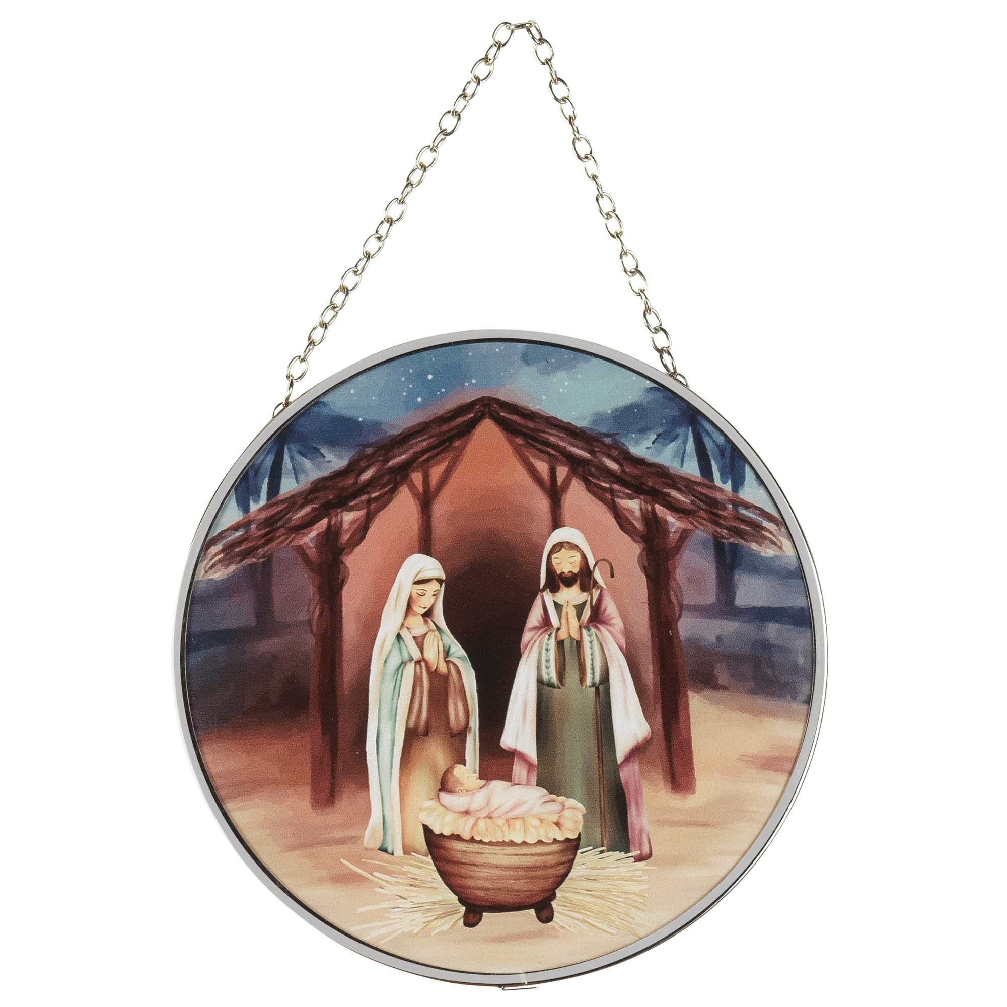 Nativity Suncatcher - 6" - Image 2